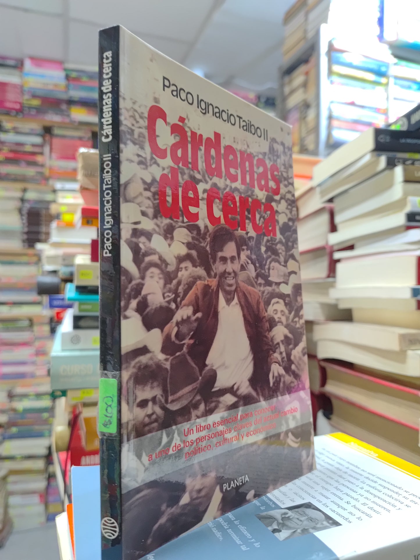 CARDENAS DE CERCA POR PACO IGNACIO TAIBO USADO POLITCA JUAREZ 507