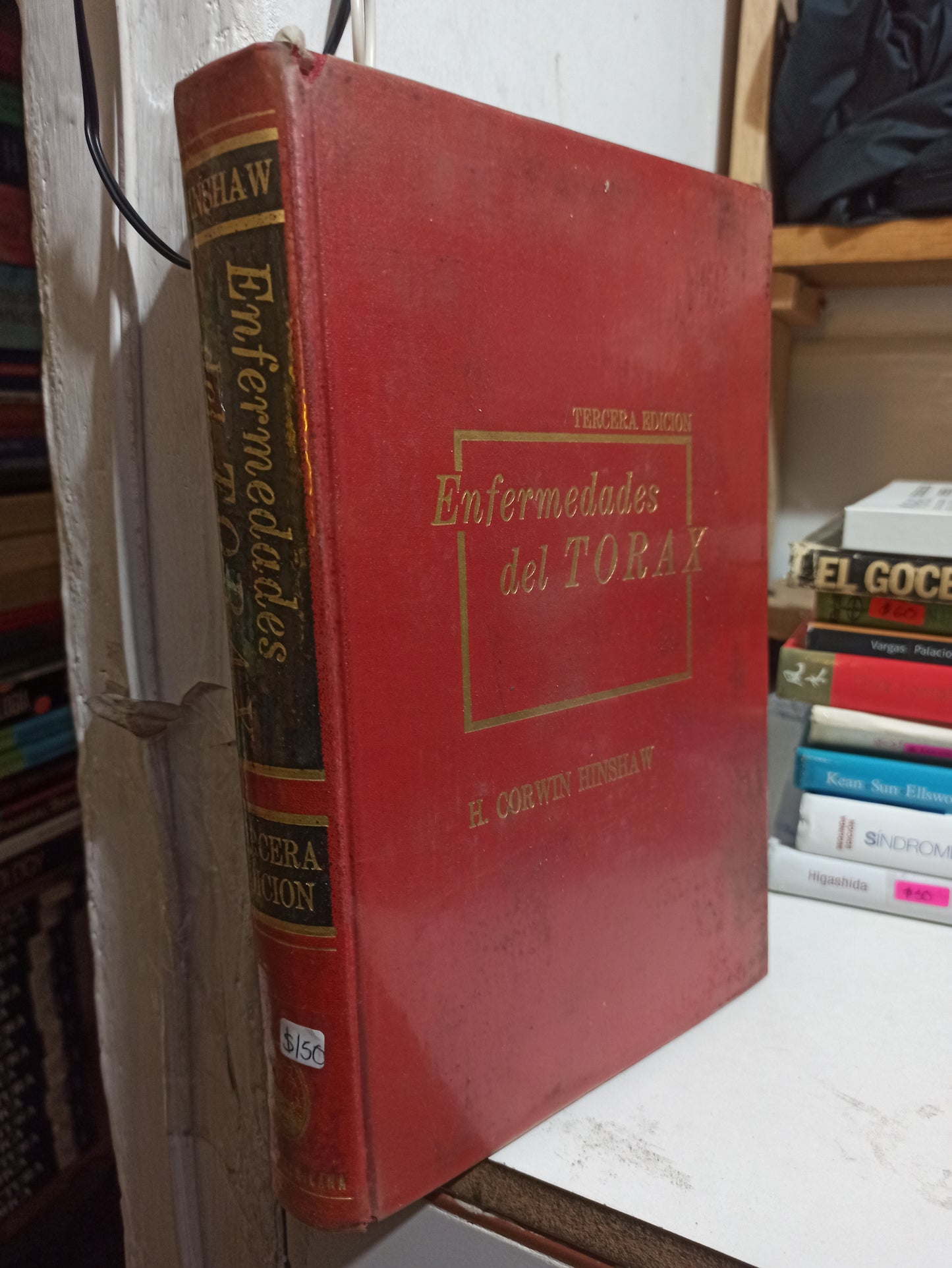 ENFERMEDADES DEL TORAX POR H. CORWIN HINSHAW USADO SALUD JUÁREZ