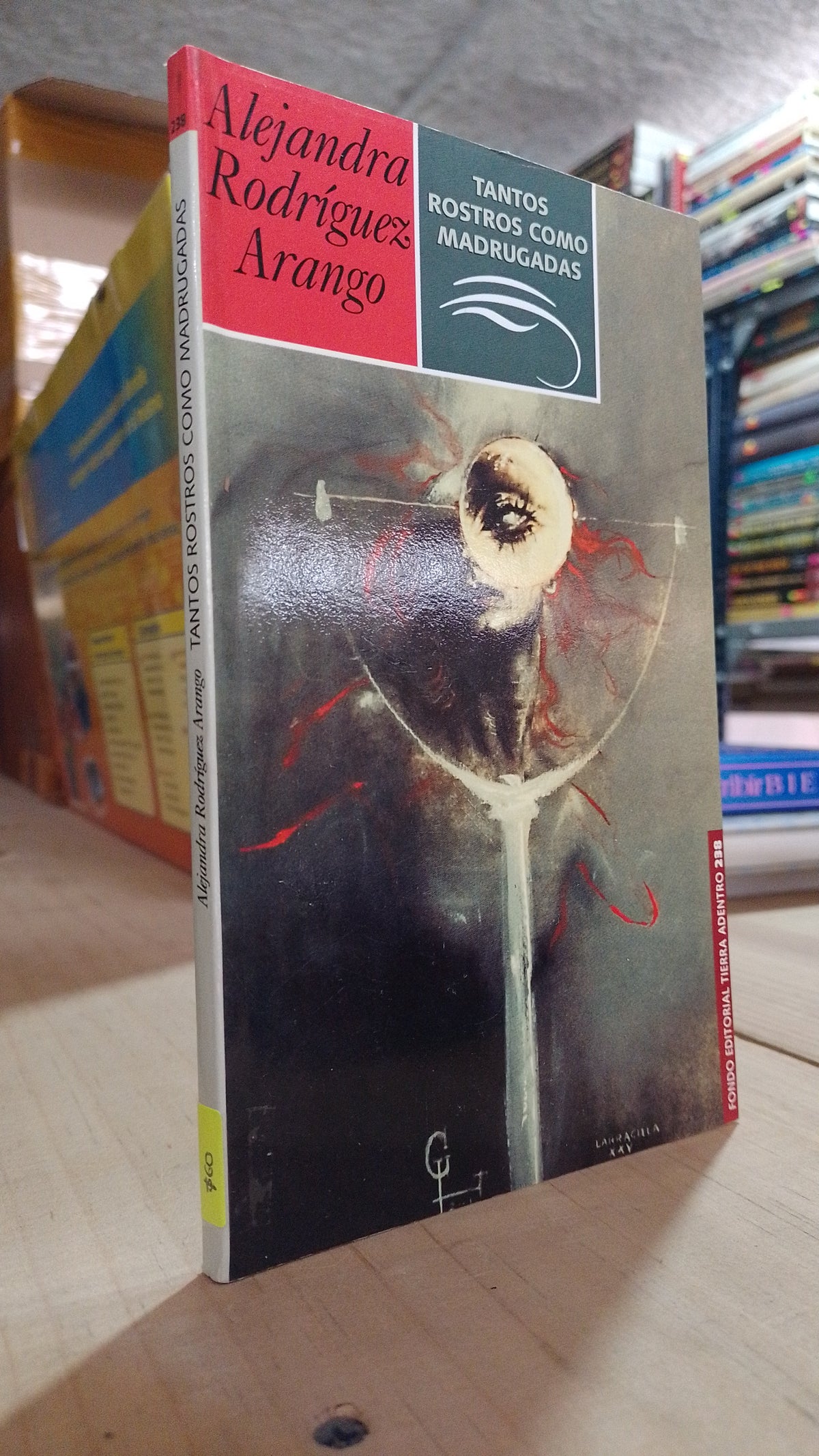 TANTOS ROSTROS COMO MADRUGADAS POR ALEJANDRA RODRIGUEZ ARANGO USADO NOVELA ALDAMA