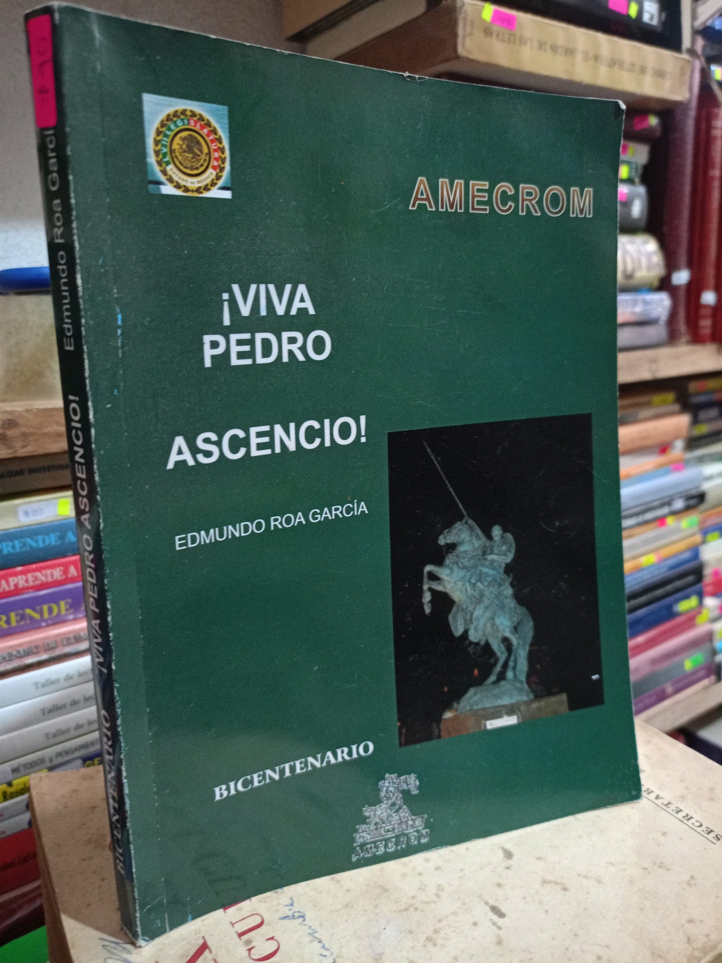 VIVA PEDRO ASCENCIO POR EDMUNDO ROA GARCIA USADO HISTORIA LITERARIO 305