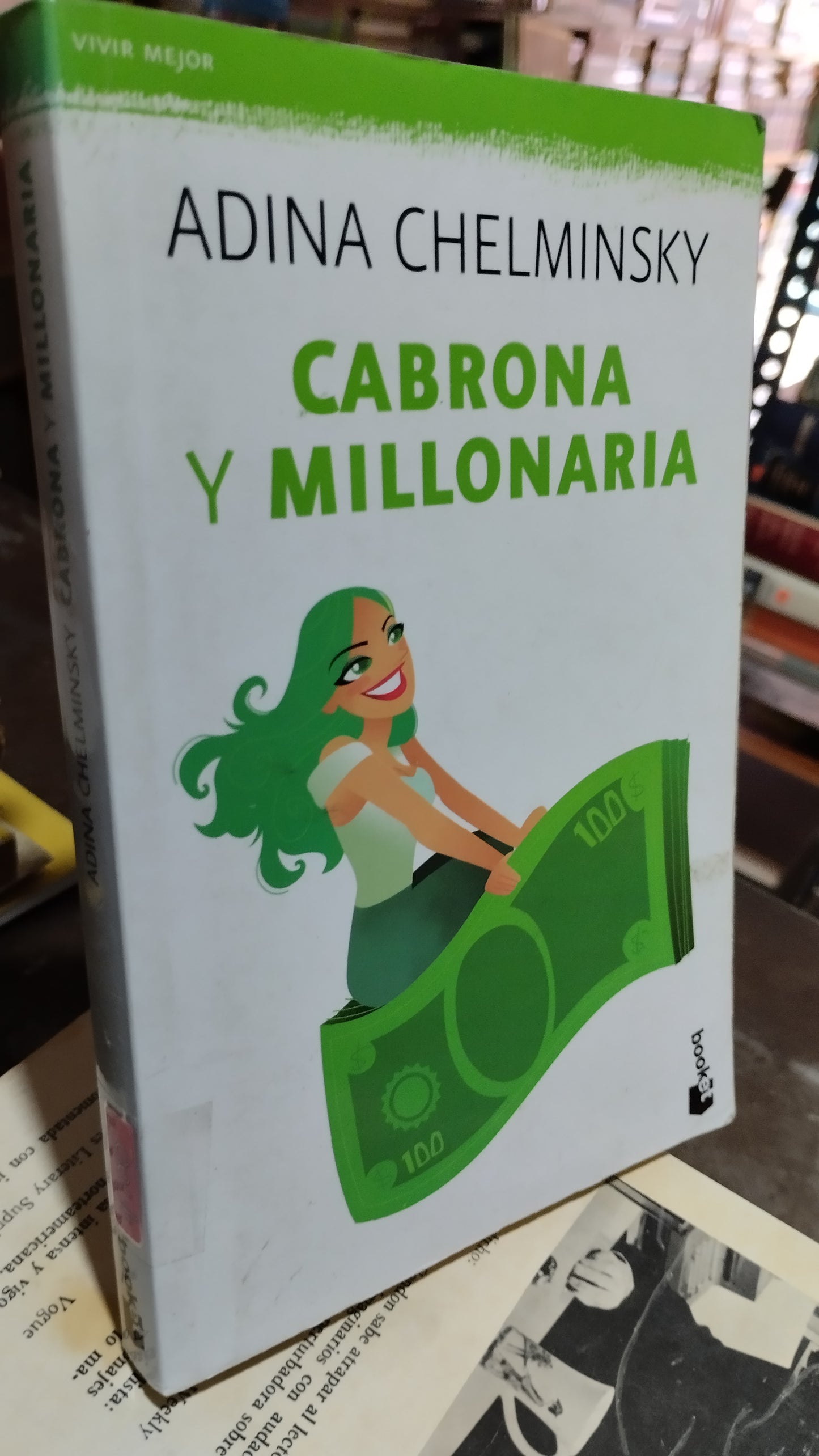 CABRONA Y MILLONARIA POR ADINA CHELMINSKY LIBRO USADO NOVELAS ALDAMA