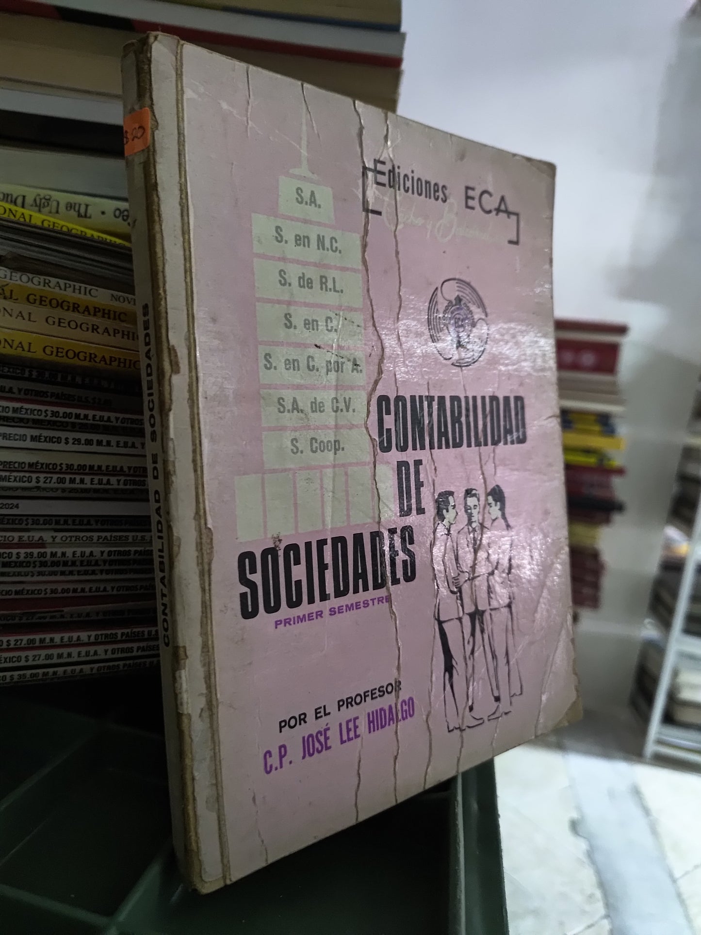 CONTABILIDAD DE SOCIEDADES POR EDITORIAL ECA USADO ADMINISTRACION JUAREZ 515