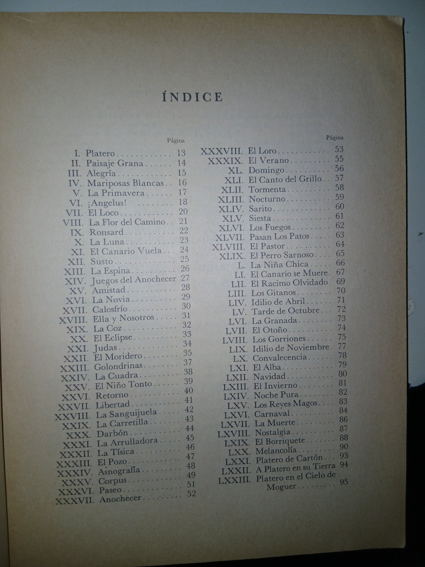 PLATERO Y YO POR JUAN RAMÓN JIMÉNEZ USADO NOVELA LITERARIO 207