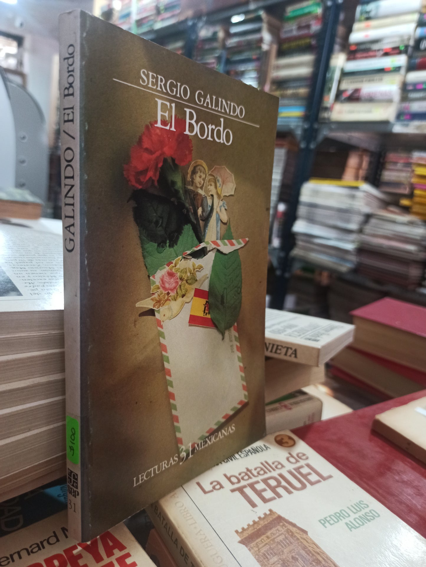 EL BORDO SERGIO GALINDO USADO NOVELAS ALDAMA