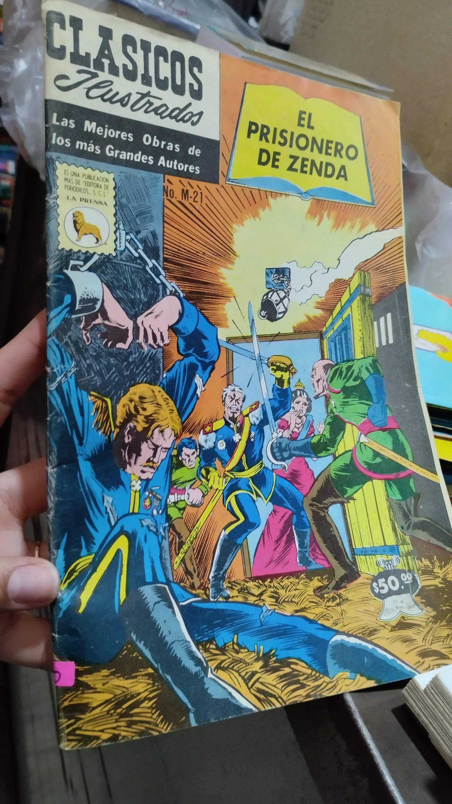 EL PRISIONERO DE ZENDA POR EDITORIAL LA PRENSA LIBRO USADO INFANTIL ALDAMA
