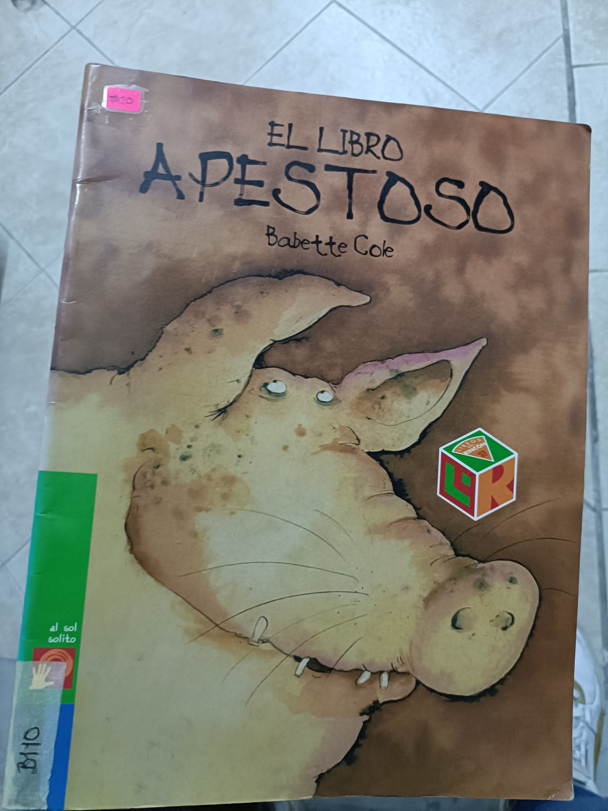 EL LIBRO APESTOSO POR BABETTE COLE USADO INFANTIL JUAREZ 515