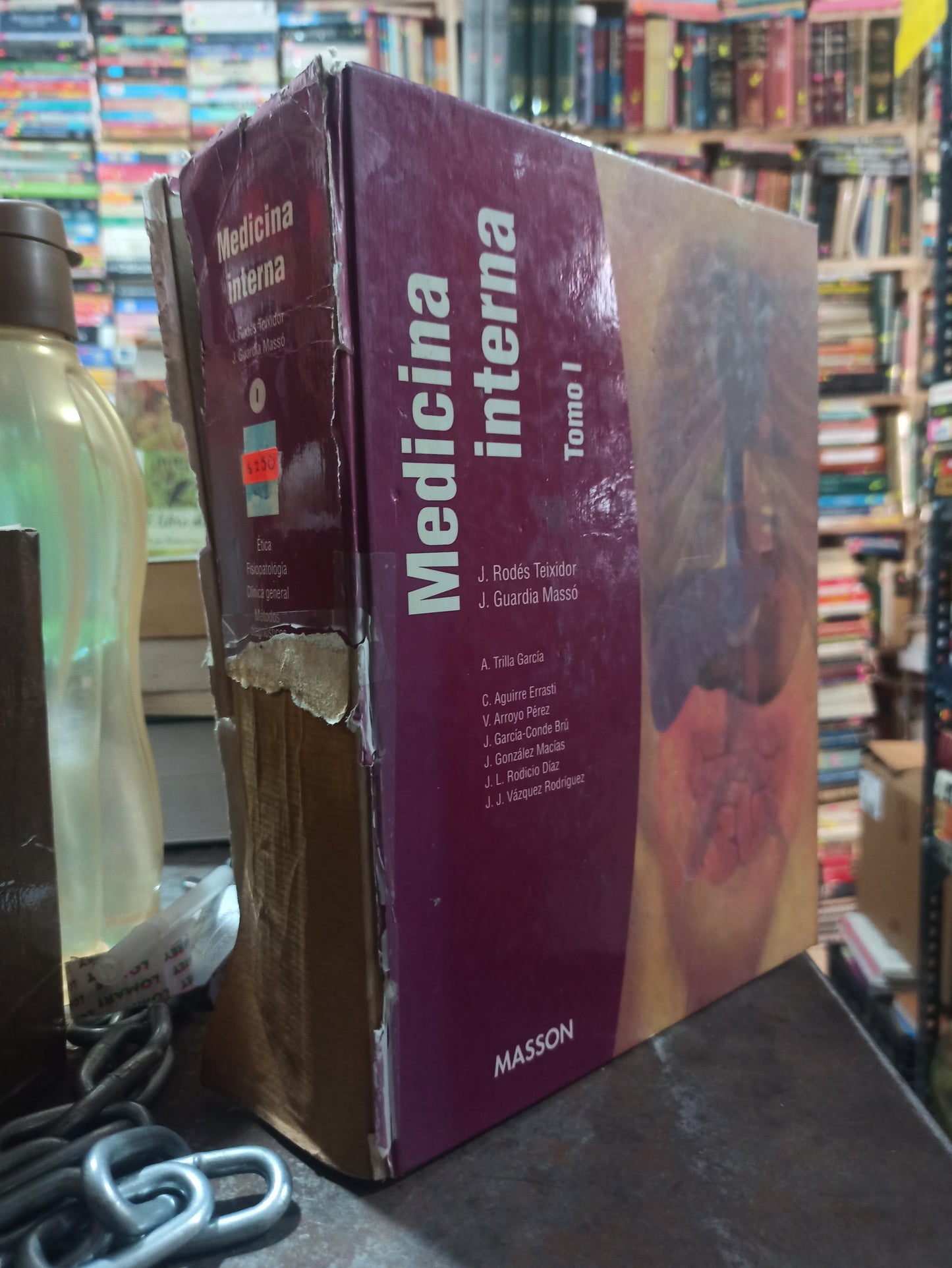 MEDICINA INTERNA TOMO 1 POR VARIOS AUTORES USADO SALUD ALDAMA
