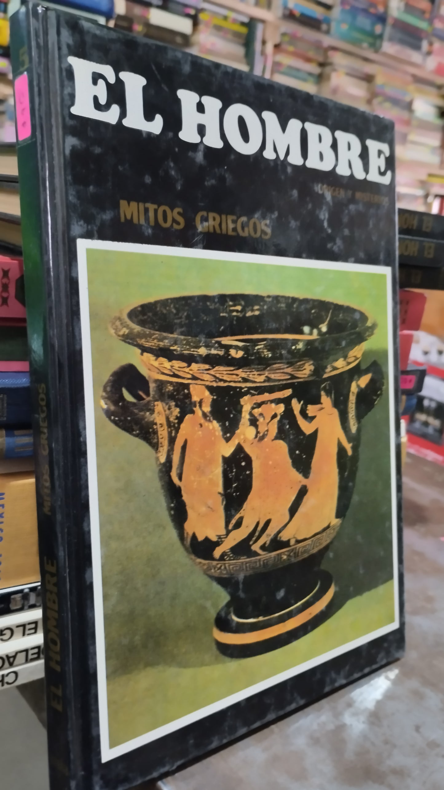 EL HOMBRE MITOS GRIEGOS 5 LIBRO USADO HISTORIA ALDAMA