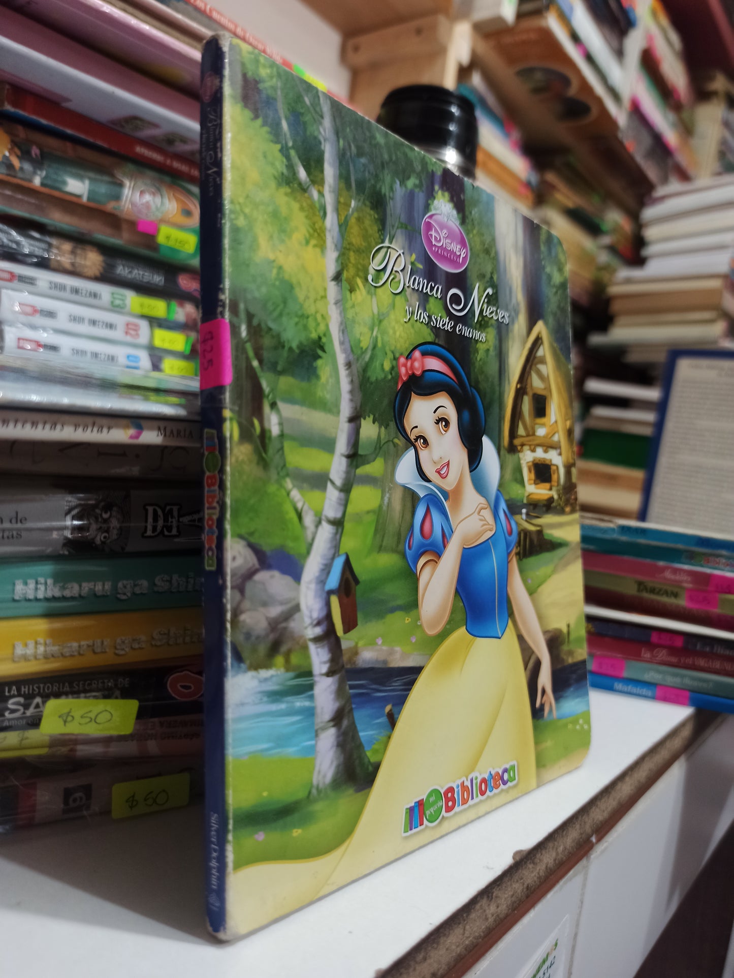 BLANCA NIEVES Y LOS SIETE ENANOS POR EDITORIAL SILVER DOLPHIN USADO INFANTILES JUÁREZ