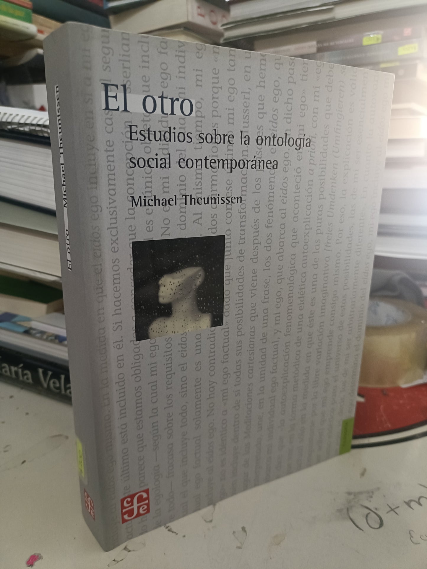 EL OTRO ESTUDIOS SOBRE LA ONTOLOGIA SOCIAL COBTEMPORANEA USADO SOCIOLOGÍA LITERARIO 207