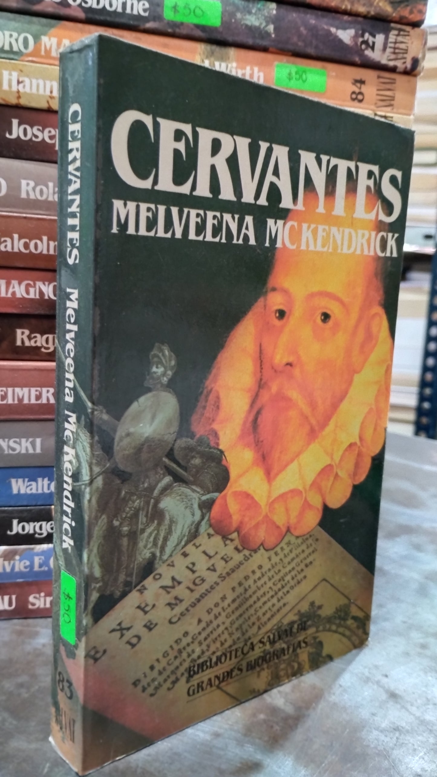 CERVANTES POR MELVEENA MC KENDRICK LIBRO USADO HISTORIA ALDAMA