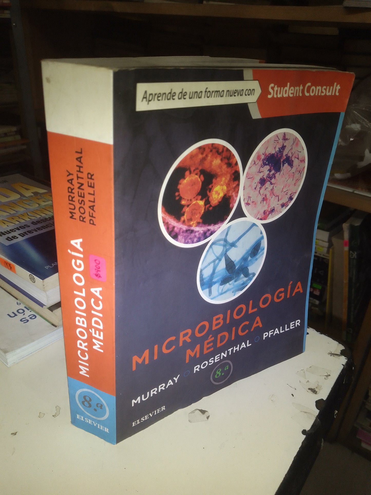 MICROBIOLOGÍA MÉDICA POR MURRAY, ROSENTHAL Y PFALLER USADO MEDICINA LITERARIO 207