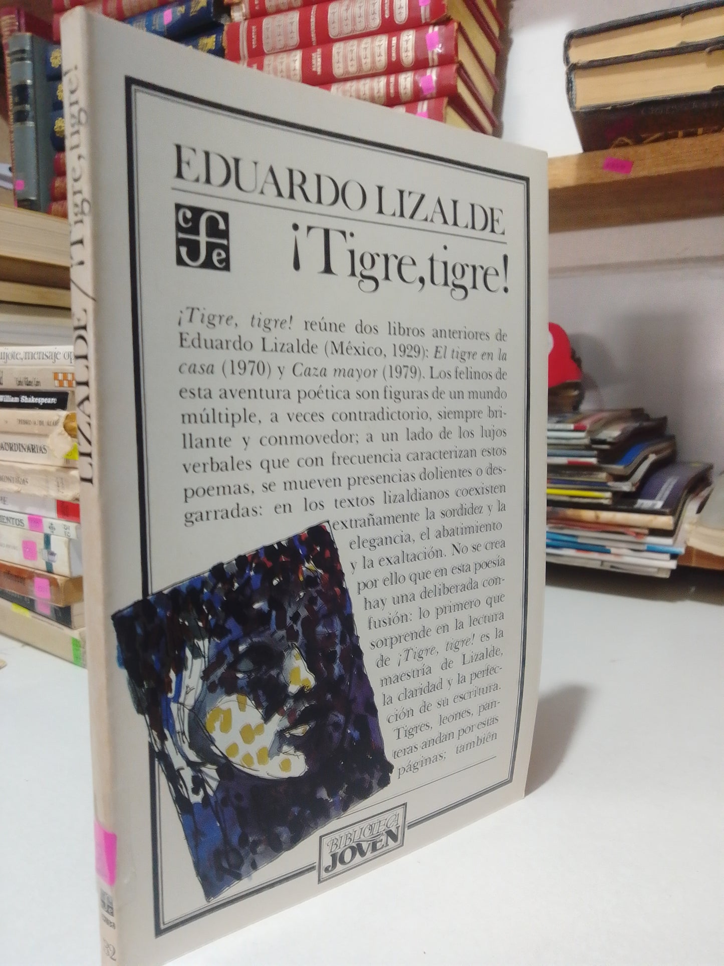 TIGRE TIGRE POR EDUARDO LIZALDE USADO NOVELA JUAREZ