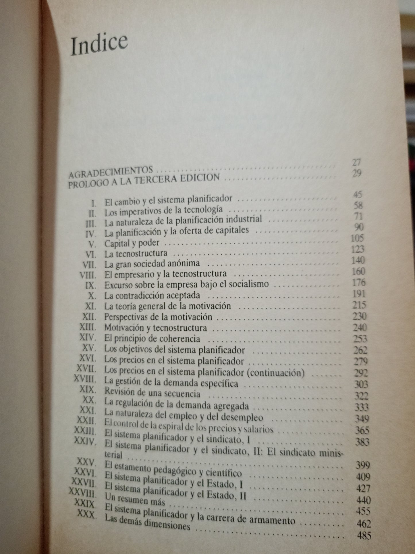 EL NUEVO ESTADO INDUSTRIAL POR JOHN KENNETH GALBRAITH USADO NOVELA LITERARIO 305