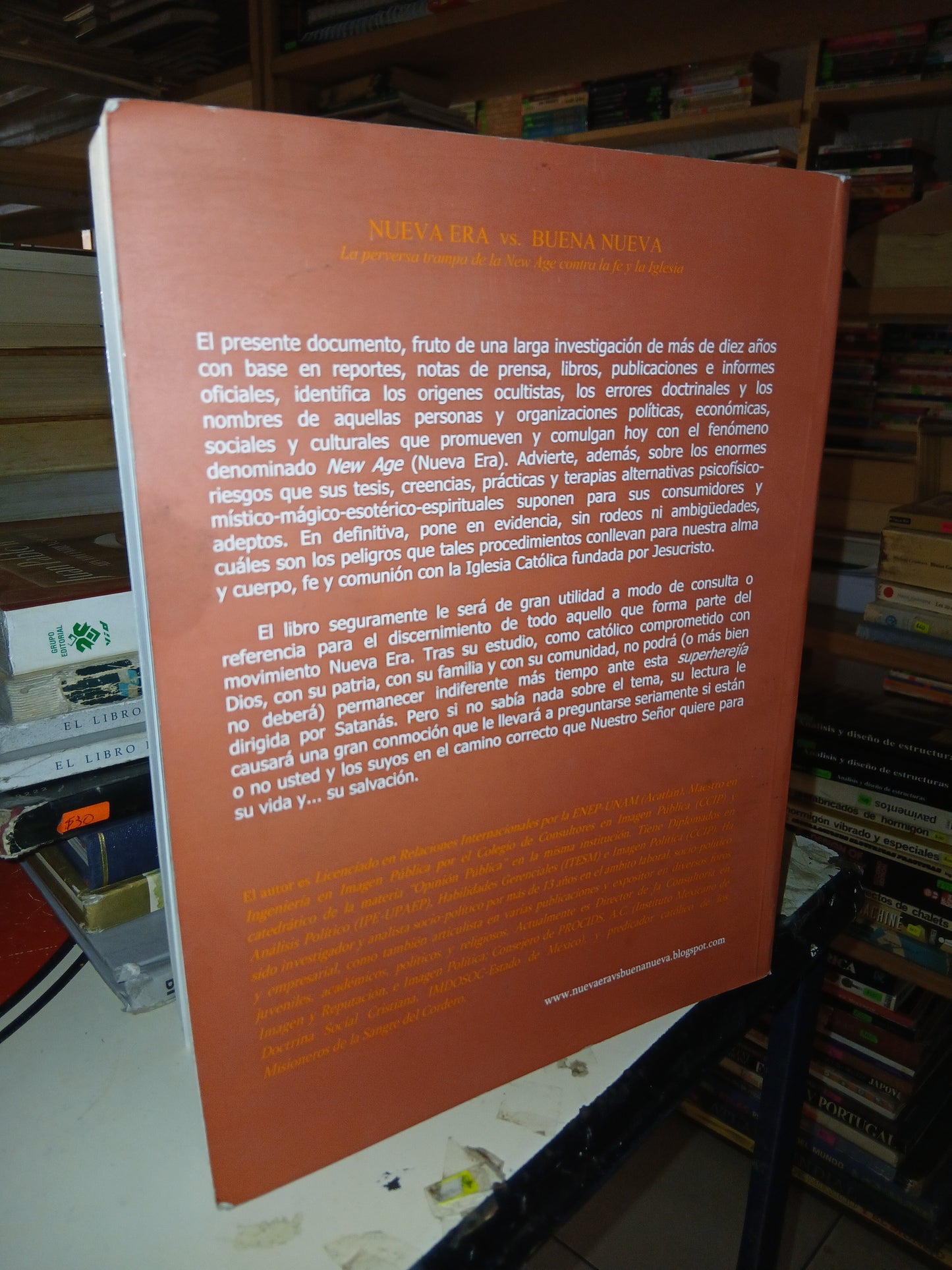 NUEVA ERA VS BUENA NUEVA POR JAIME DUARTE MARTÍNEZ USADO RELIGIÓN LITERARIO 207