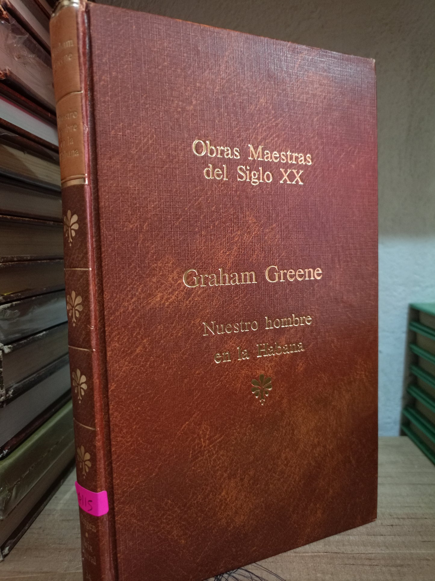 NUESTRO HAMBRE EN LA HABANA POR GRAHAM GREENE USADO NOVELA LITERARIO 305