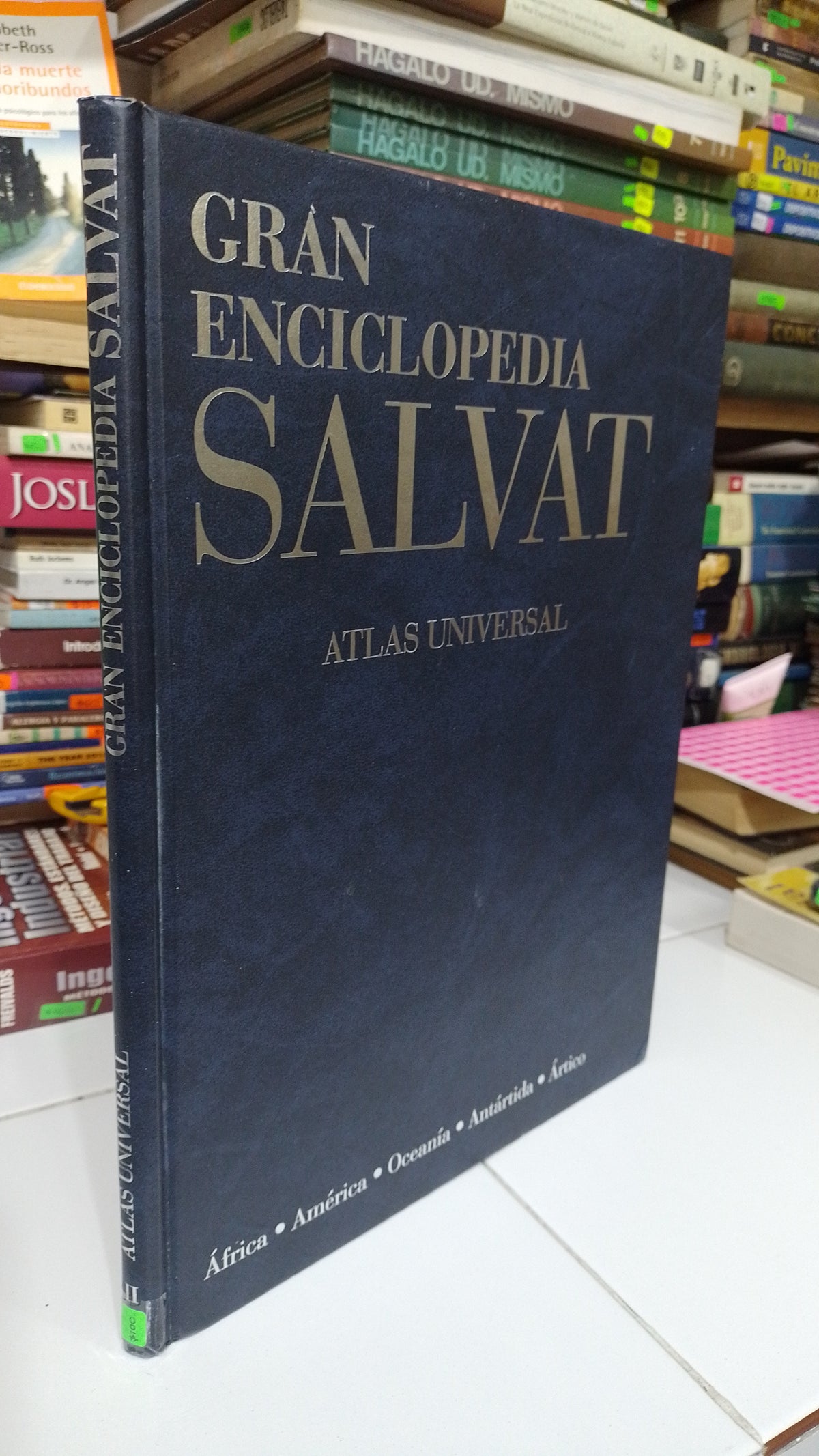 GRAN ENCICLOPEDIA SALVAT ATLAS UNIVERSAL VOLUMEN 2 USADO GEOGRAFIA JUAREZ 507