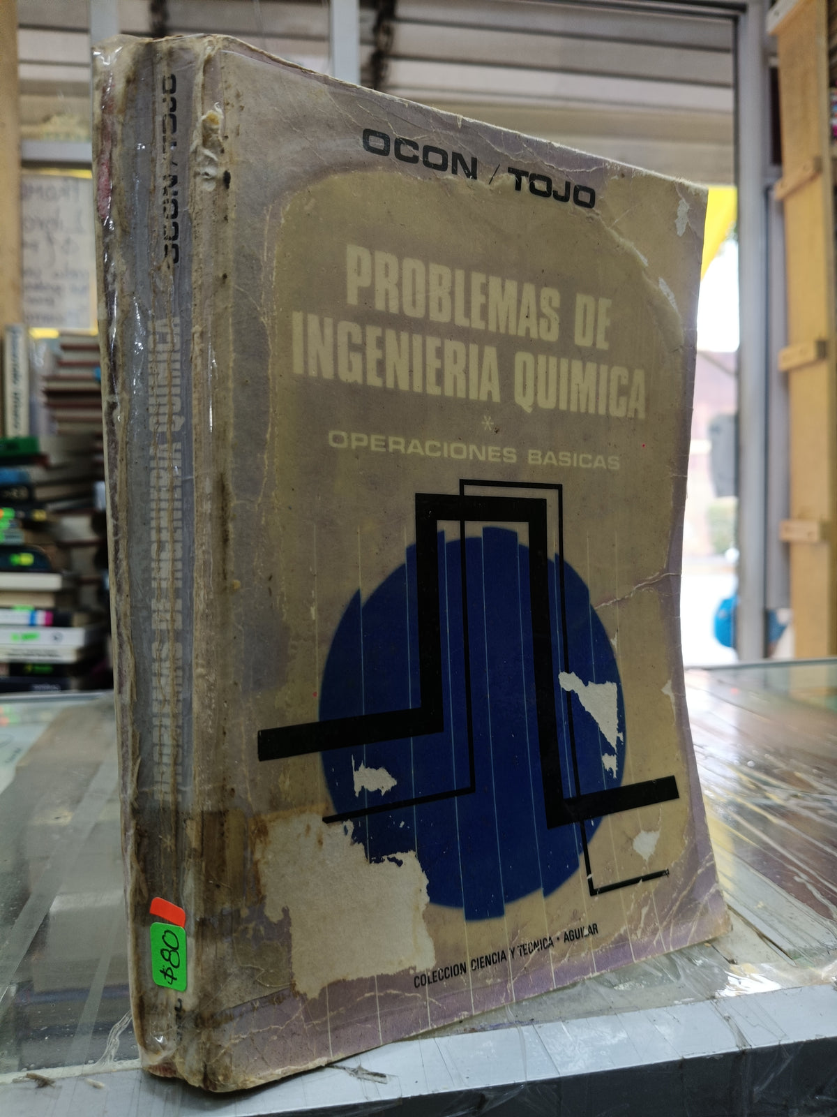 PROBLEMAS DE INGENERIA QUIMICA POR JOAQUIN OCON GARCIA, GABRIEL TOJO BARREIRO USADO QUIMICA JUAREZ 507