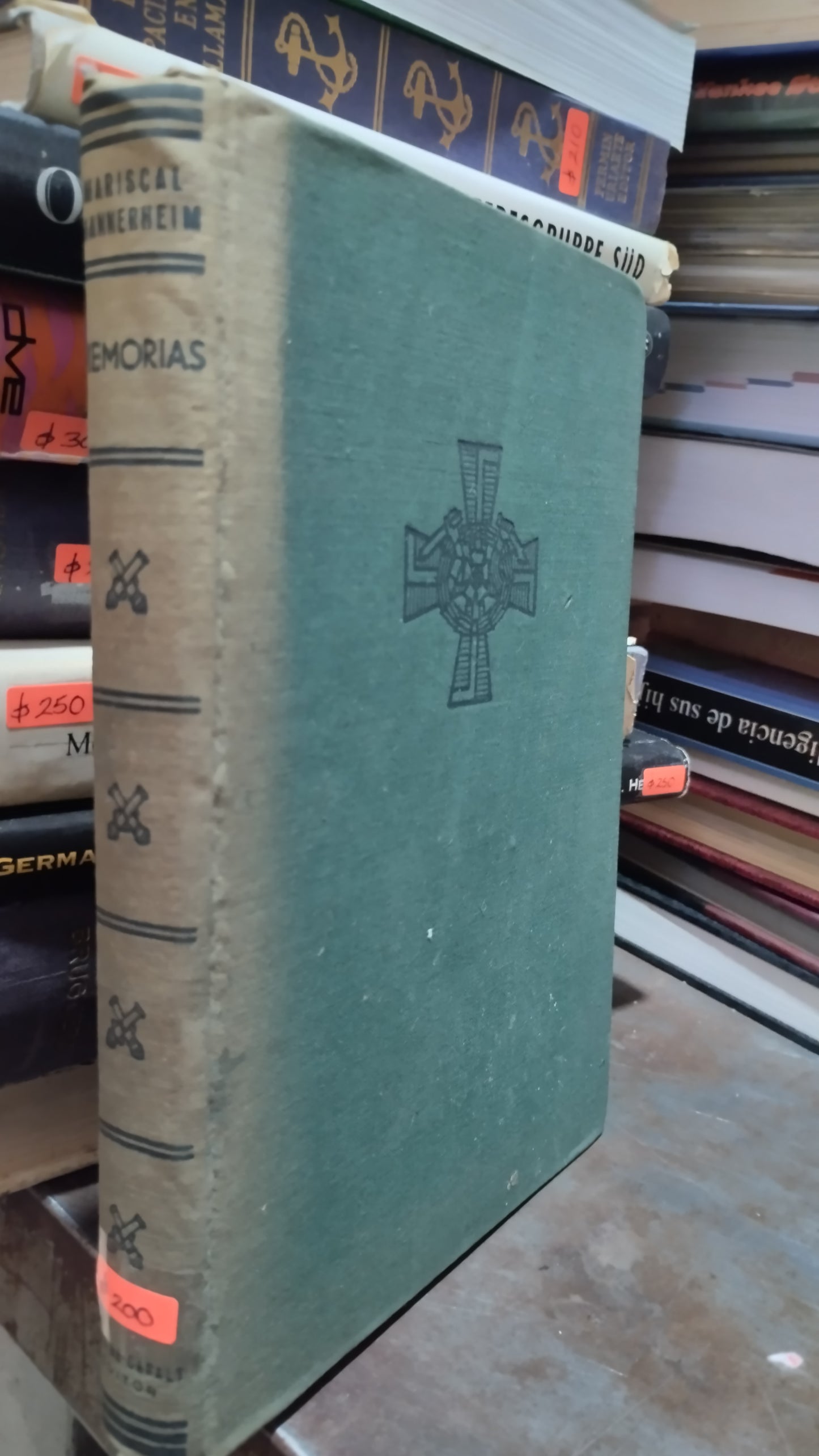 MEMORIAS POR MARISCAL MANNERHEIM LIBRO USADO HISTORIA ALDAMA