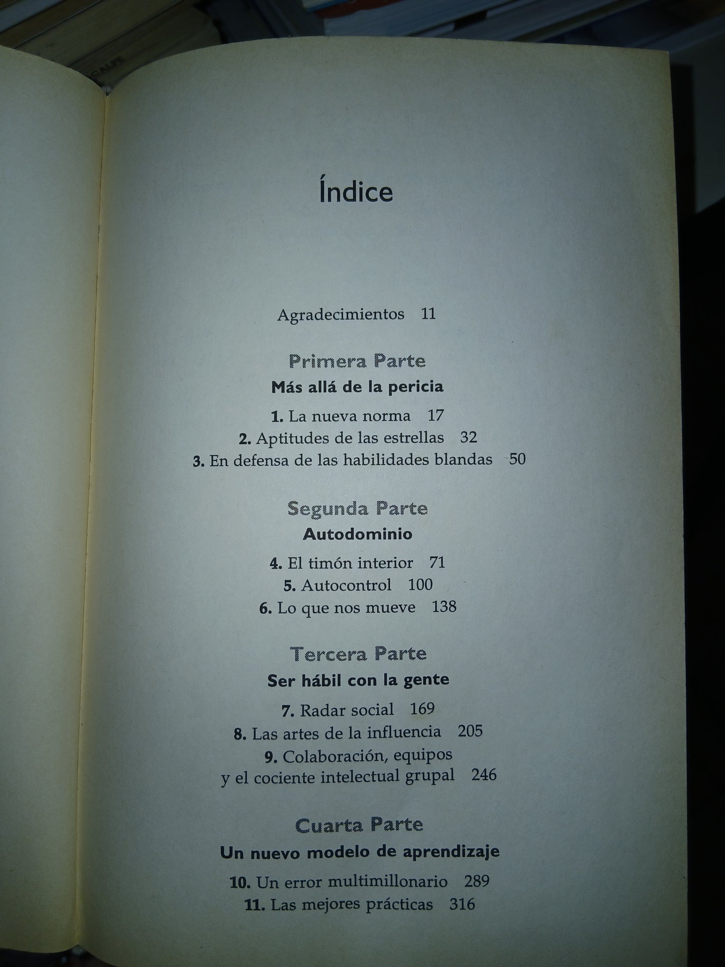 LA INTELIGENCIA EMOCIONAL EN LA EMPRESA POR DANIEL GOLEMAN USADO SUPERACIÓN PERSONAL LITERARIO 207