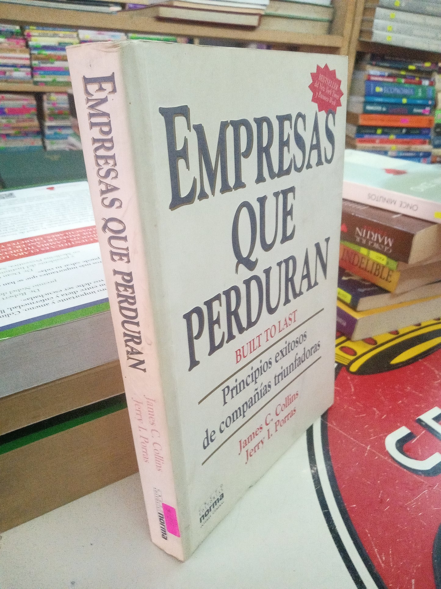 EMPRESAS QUE PERDURAN PRINCIPIOS EXITOSOS DE COMPAÑIAS TRIUNFADORAS POR JAMES C COLLINS JERRY I PORRAS USADO SUPERACION PERSONAL LITERARIO 207