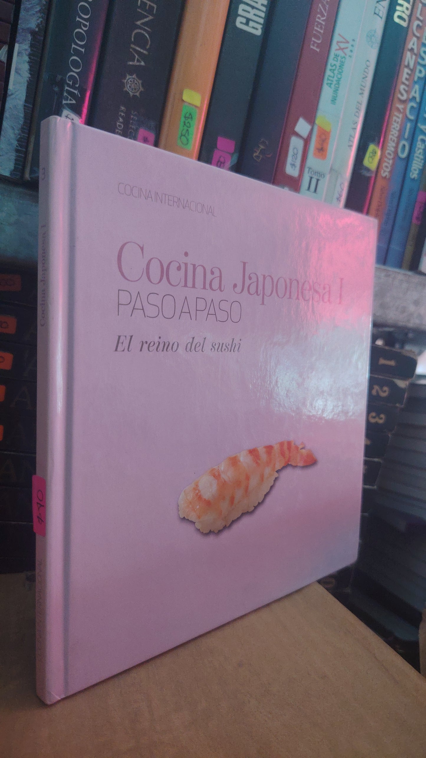 COCINA JAPONESA 1 PASO A PASO EL REINO DEL SUSHI COCICNA INTERNACIONAL USADO COCINA LITERARIO