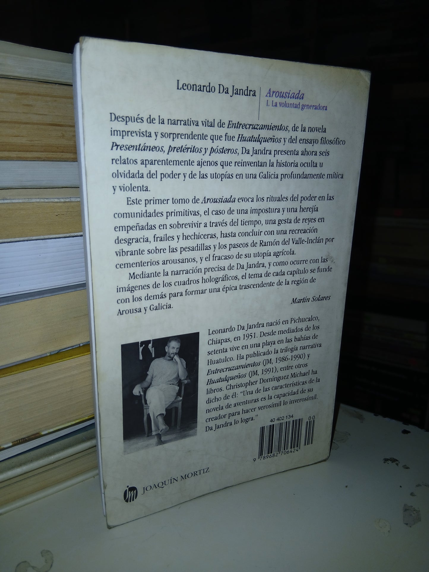 AROUSIADA POR LEONARDO DA JANDRA USADO NOVELA LITERARIO 207