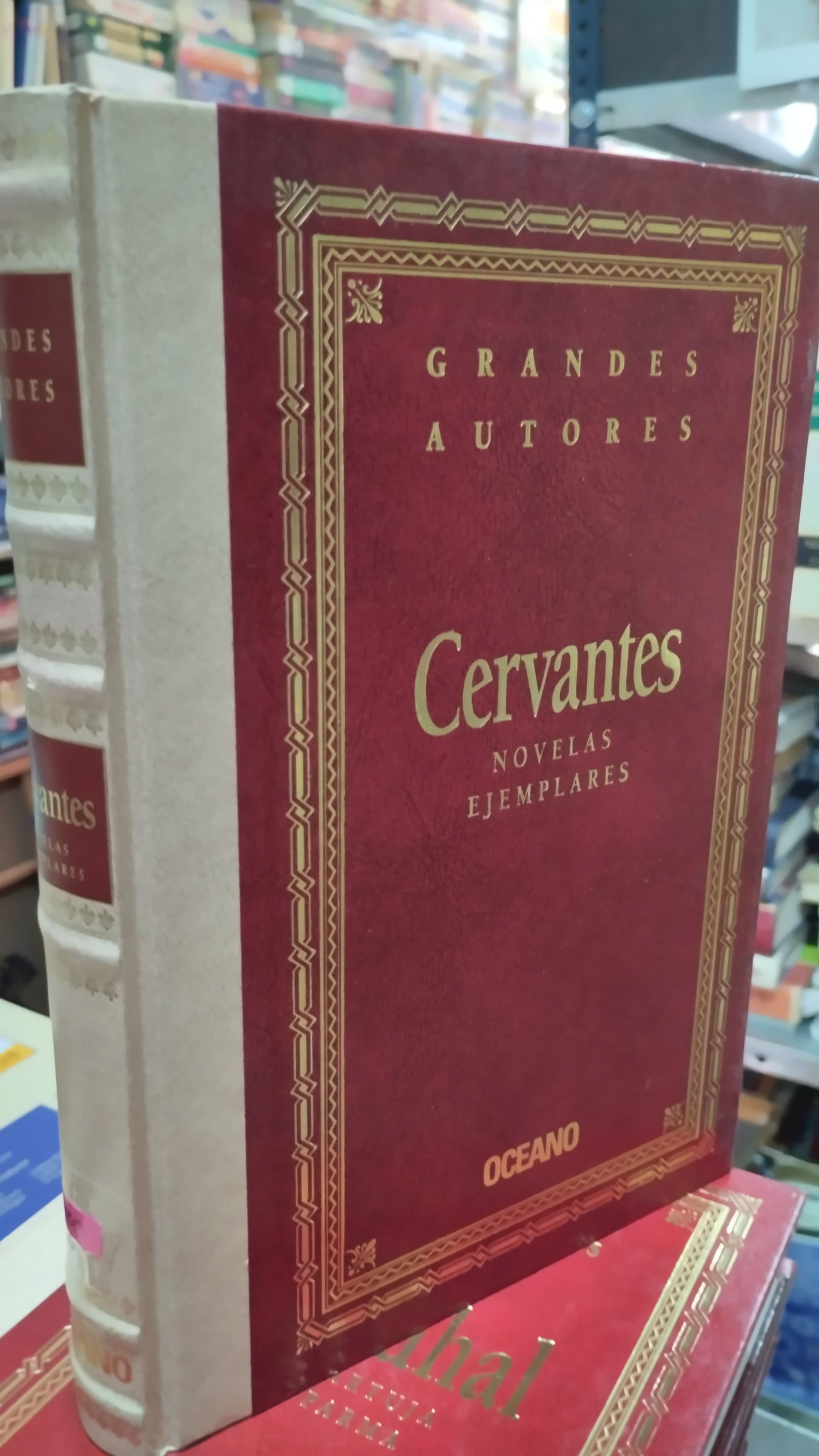 NOVELAS EJEMPLARES POR CRRVANTES LIBRO USADO NOVELAS ALDAMA