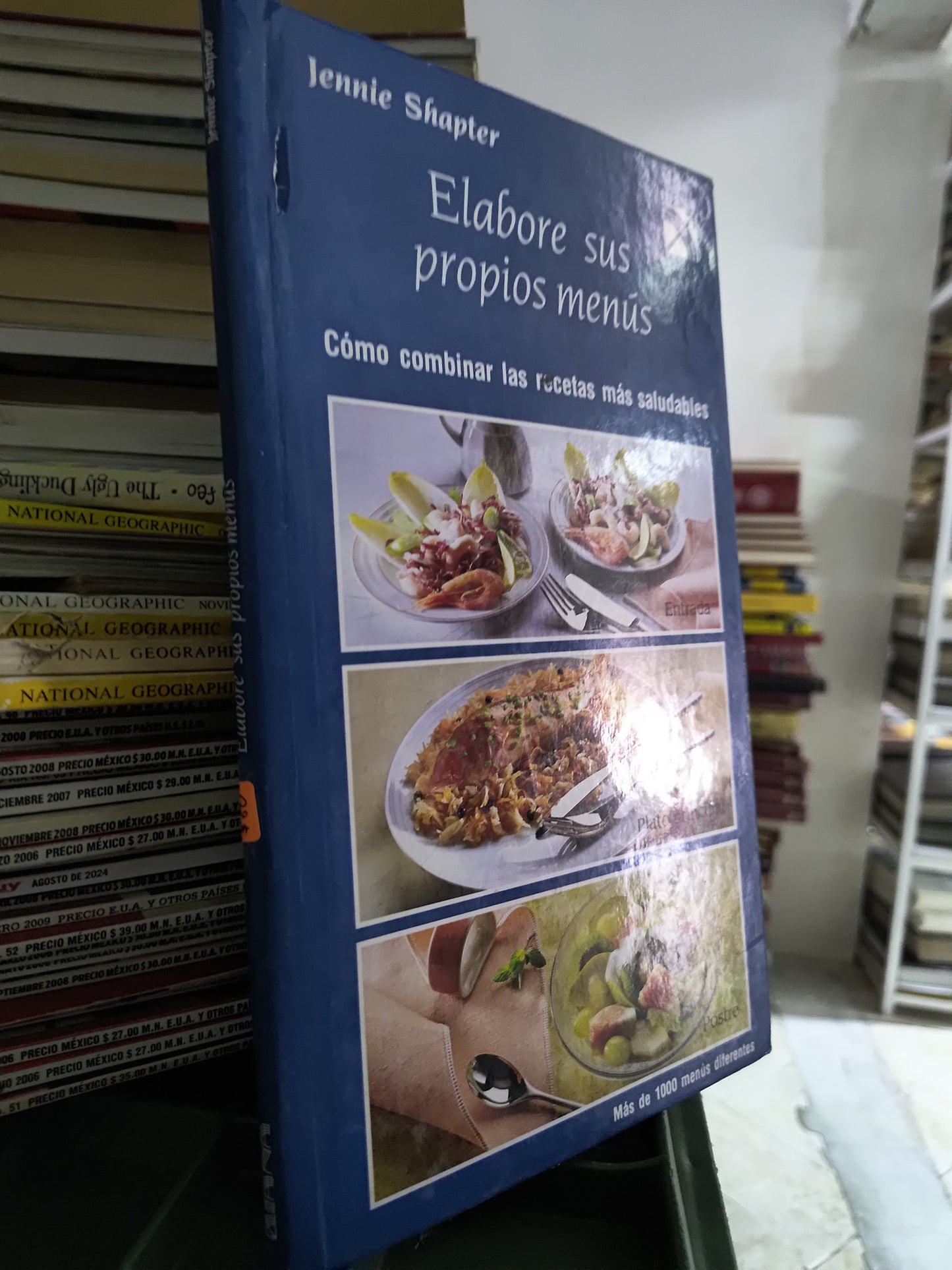 ELABORE SUS PROPIOS MENUS POR JENNIE SHAPTER USADO COCINA JUAREZ 515