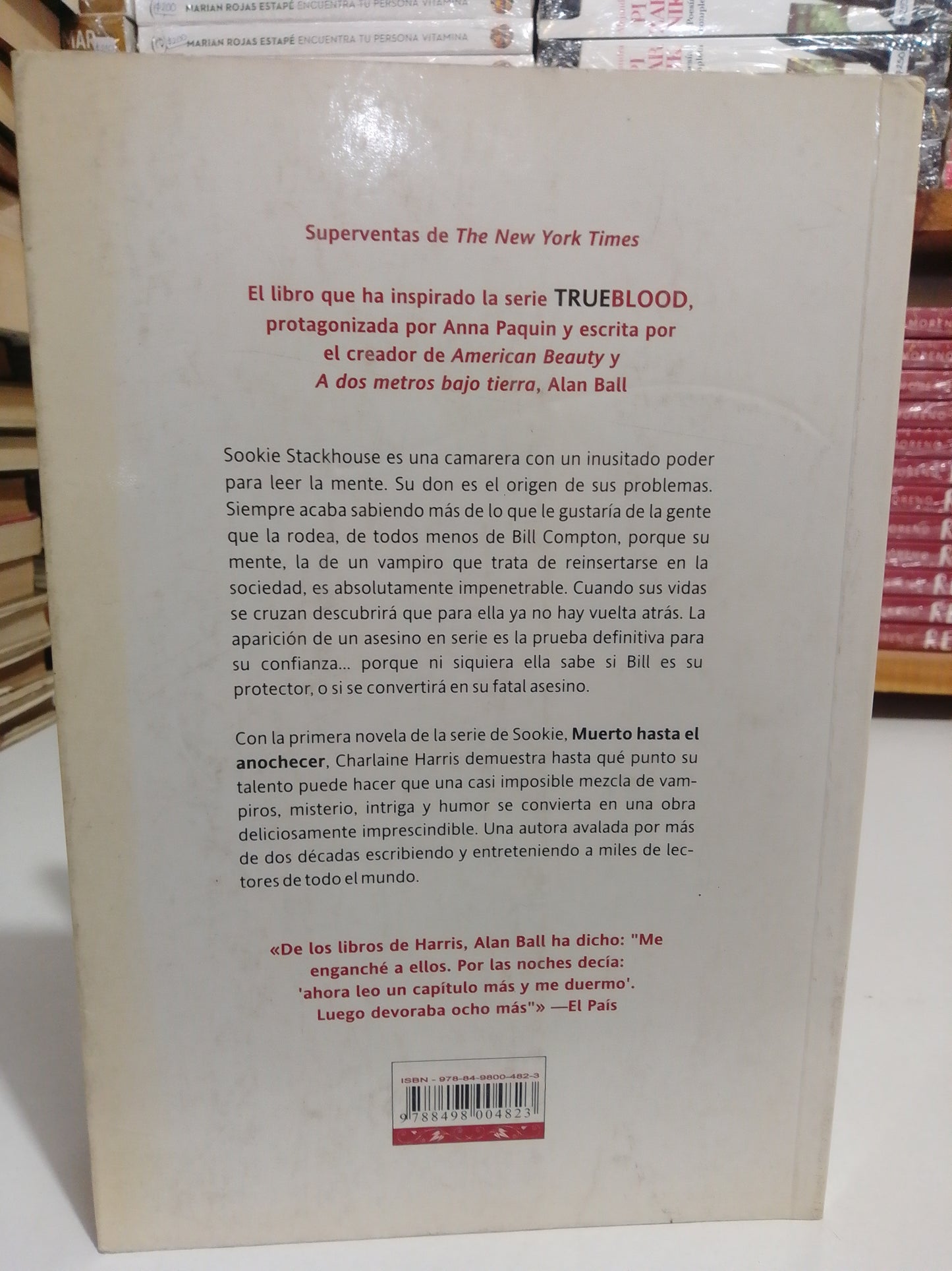 MUERTO HASTA EL ANOCHECER POR CHARLAINE HARRIS USADO NOVELA JUAREZ