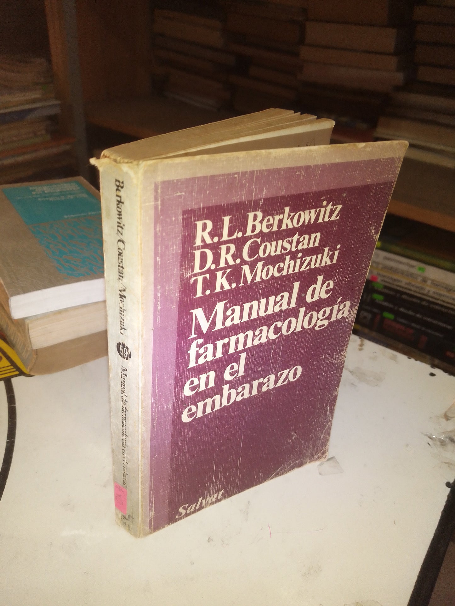 MANUAL DE FARMACOLOGÍA EN EL EMBARAZO (VARIOS AUTORES) USADO MEDICINA LITERARIO 207