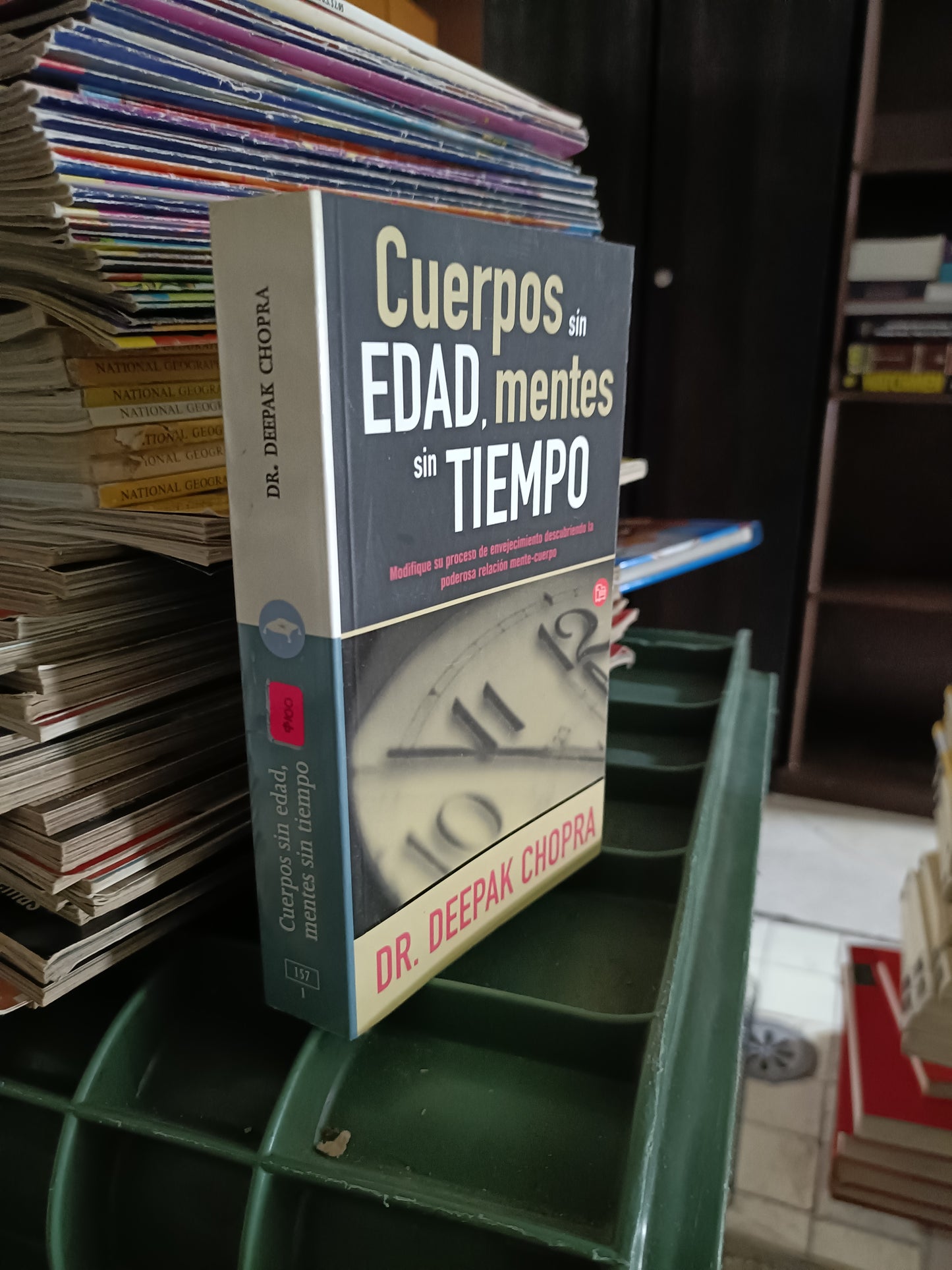 CUERPOS SIN EDAD MENTES SIN TIEMPO POR DR DEEPAK CHOPRA USADO SUPERACION PERSONAL JUAREZ 515