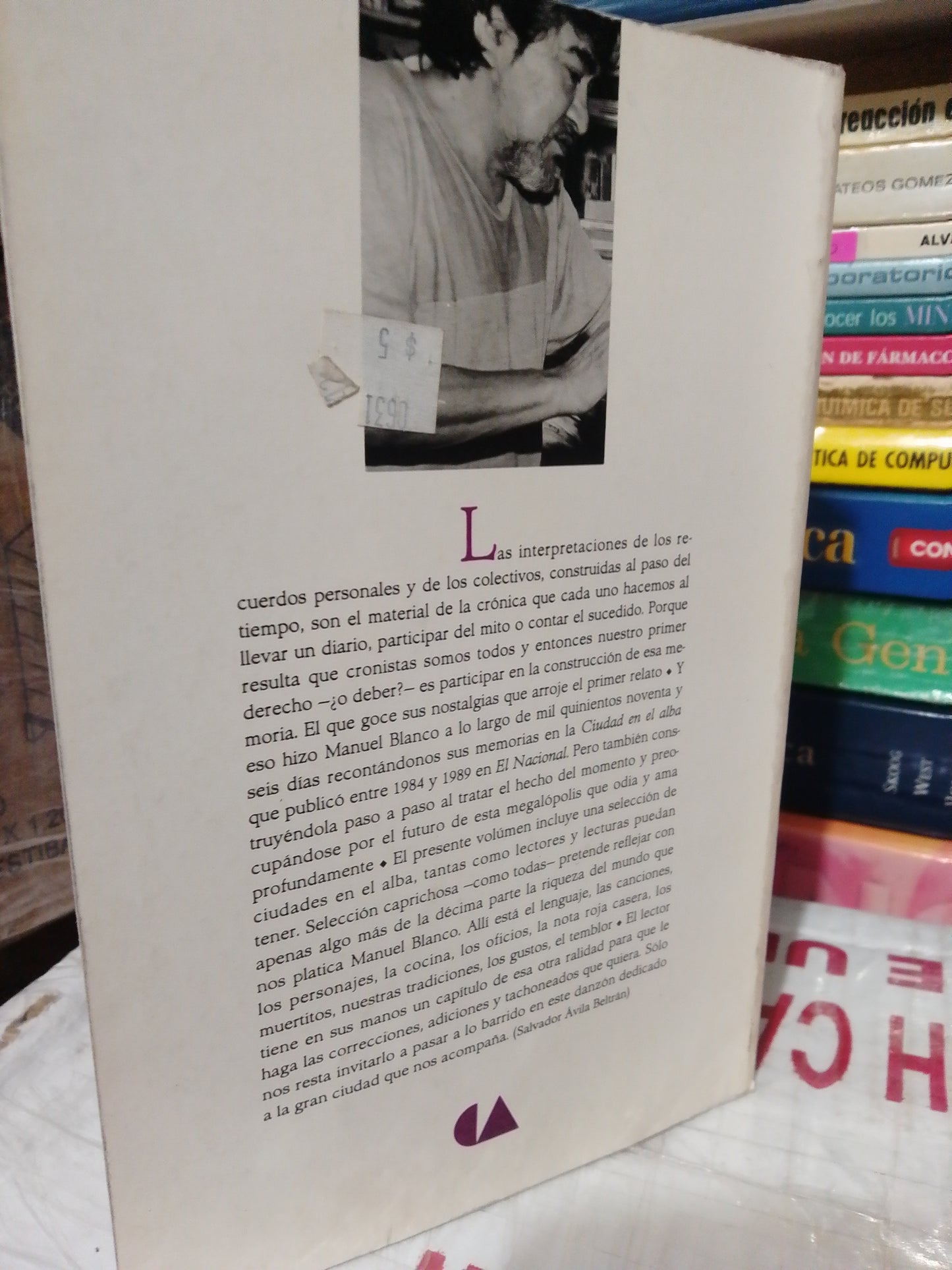 CIUDAD EN EL ALBA POR MANUEL BLANCO USADO NOVELA JUÁREZ
