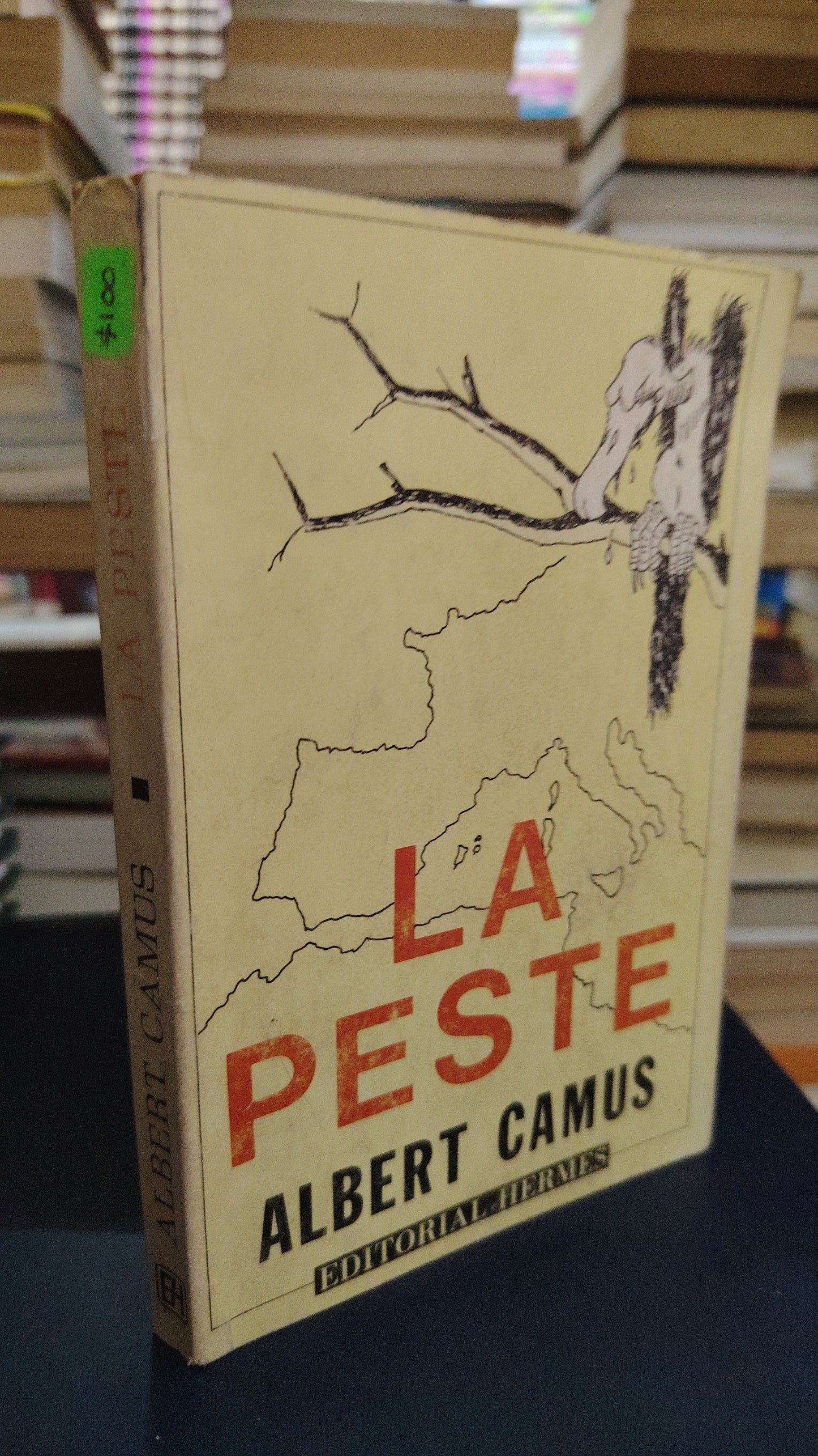 LA PESTE POR ALBERT CAMUS USADO NOVELA LITERARIO 207