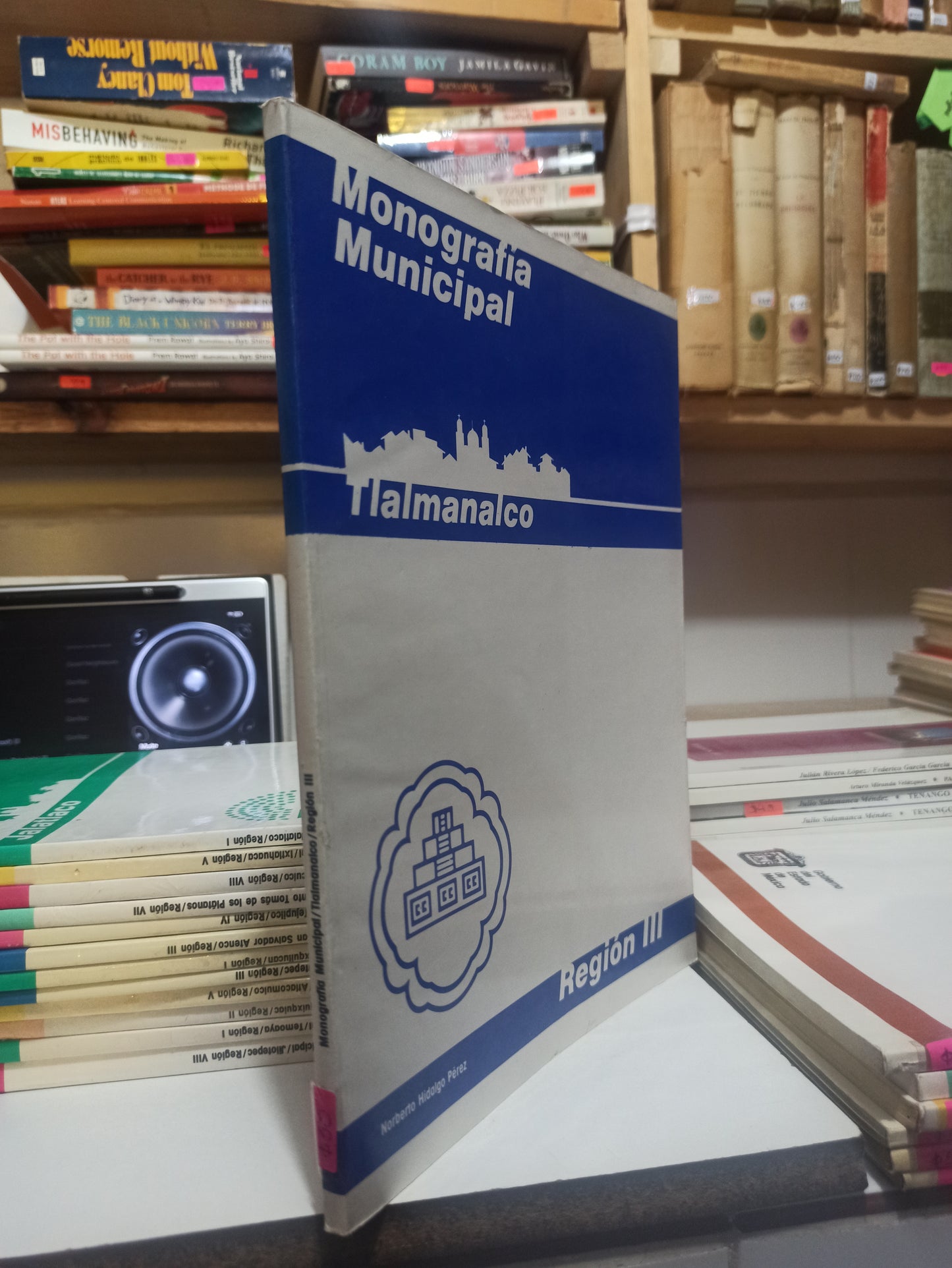 MONOGRAFIA MUNICIPAL TLAMANALCO POR NORBERTO HIDALGO PEREZ USADO EDOMEX JUÁREZ