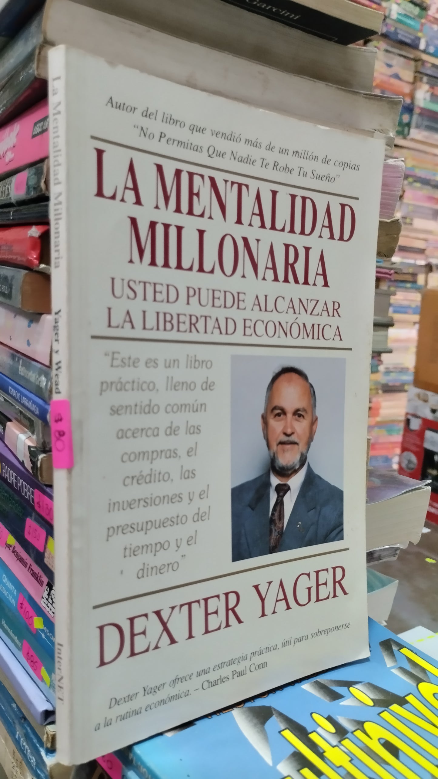 LA MENTALIDAD MILLONARIA POR DEXTER YAGER LIBRO USADO SUPERACION PERSONAL ALDAMA