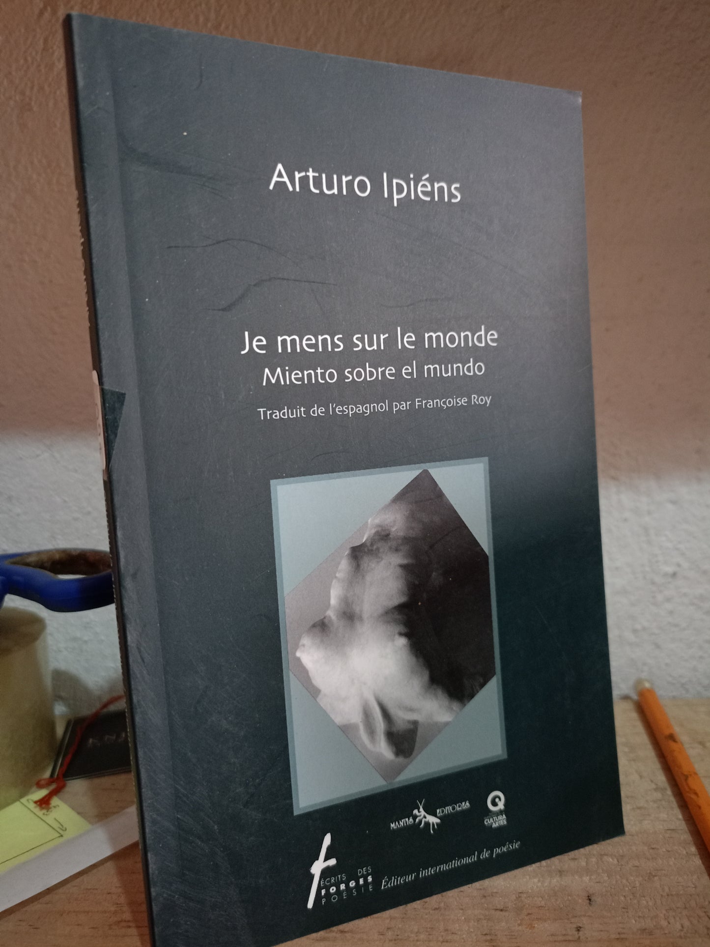MIENTO SOBRE EL MUNDO POR ARTURO IPIENS USADO POESIA LITERARIO 305