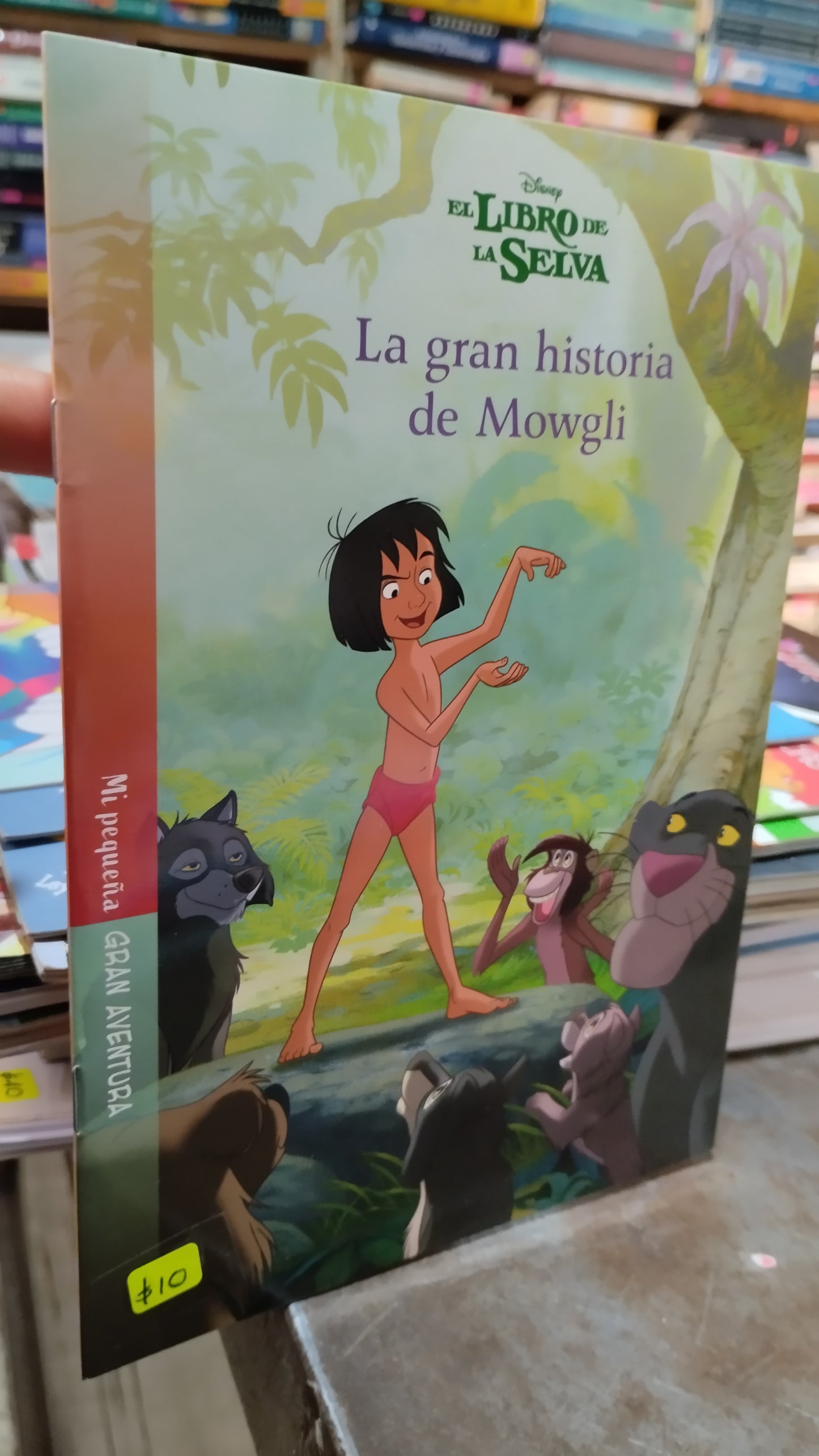 LA GRAN HISTORIA DE MOWGLI LIBRO USADO INFANTIL ALDAMA
