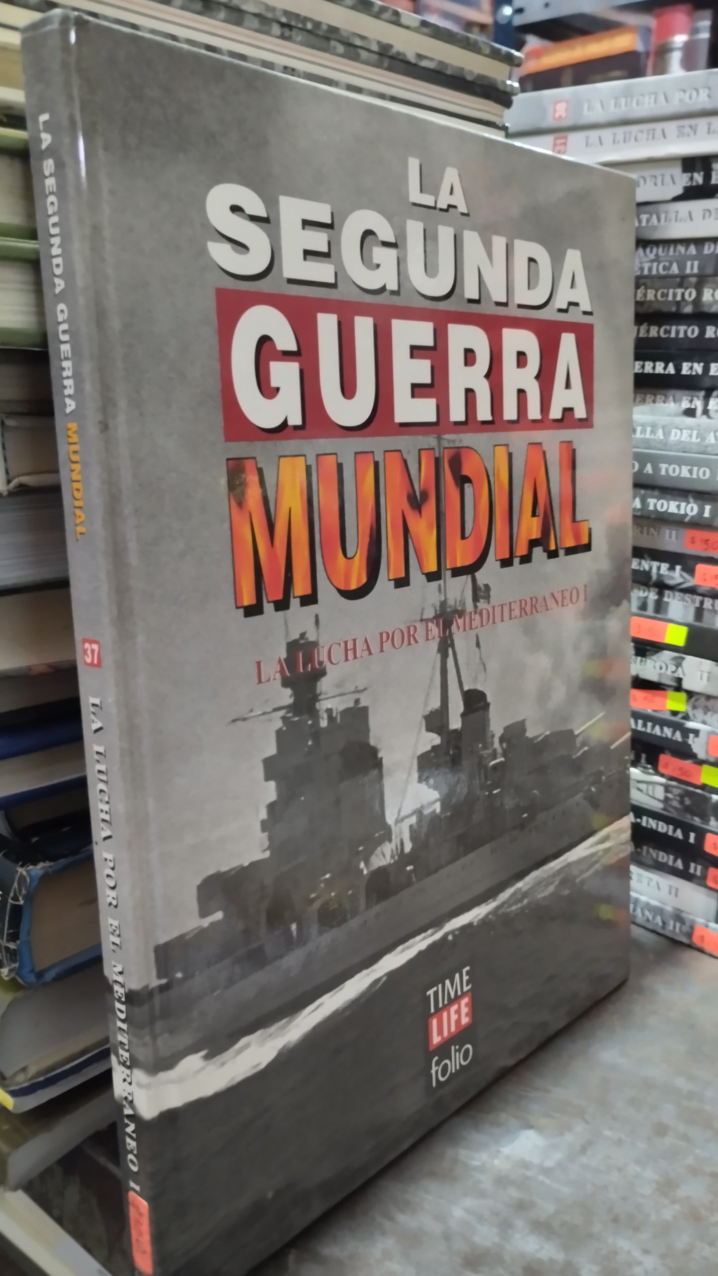 LA LUCHA POR EL MEDITERRANEO I 37 LIBRO USADO HISTORIA ALDAMA