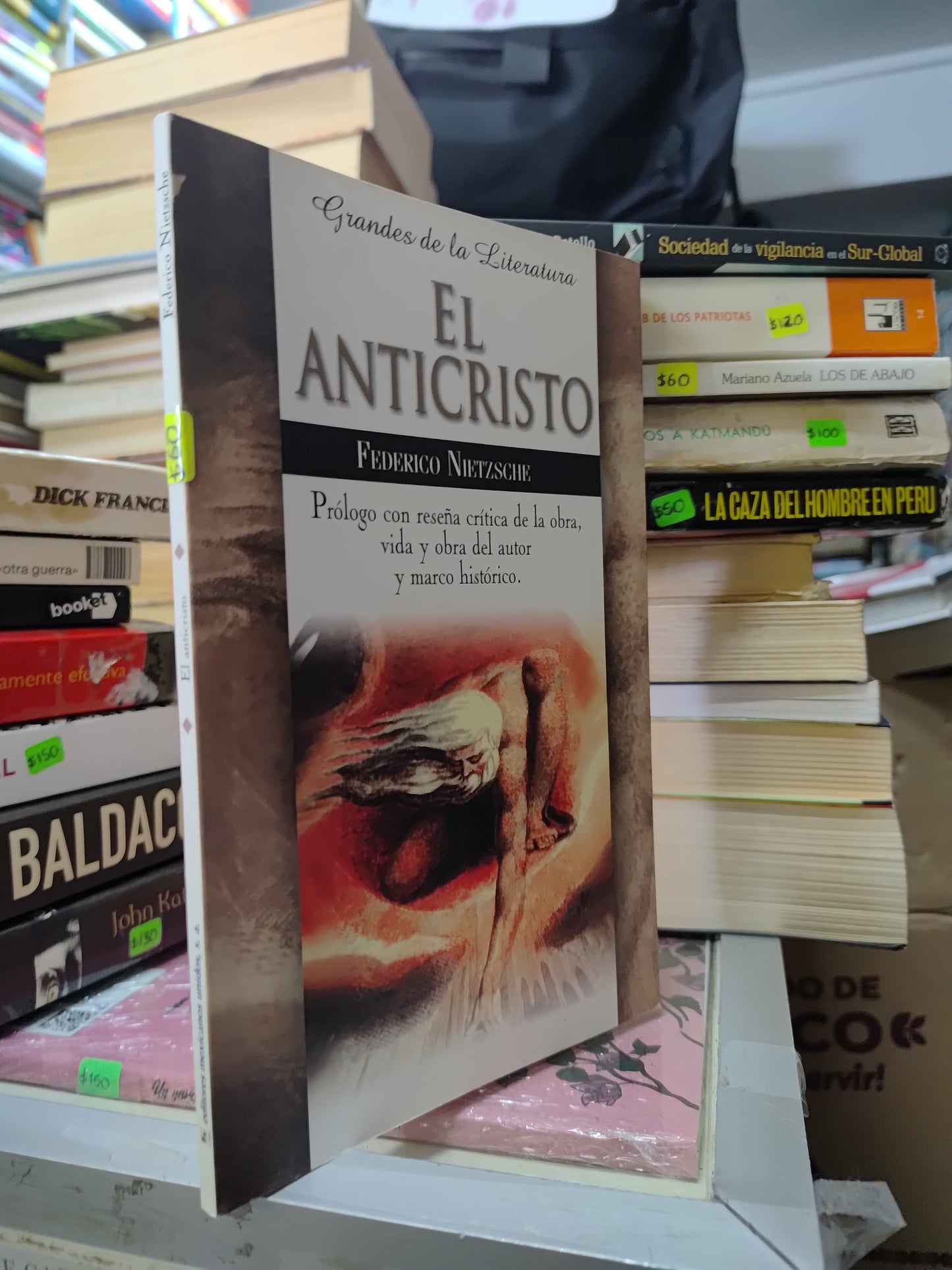 EL ANTICRISTO POR FEDERICO NIETZSCHE USADO NOVELAS JUAREZ 507