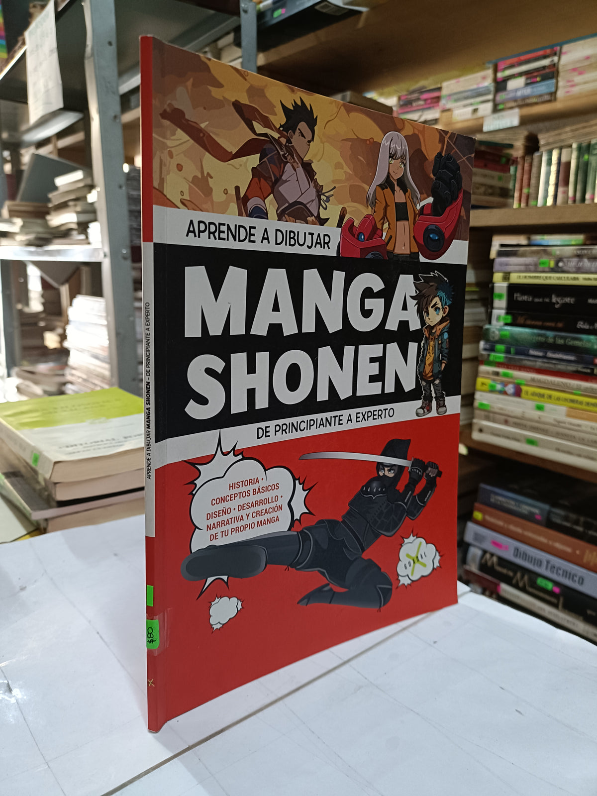 APRENDE A DIBUJAR MANGA SHONEN DE PRINCIPIANTE A EXPERTO USADO INFANTIL LITERARIO 207