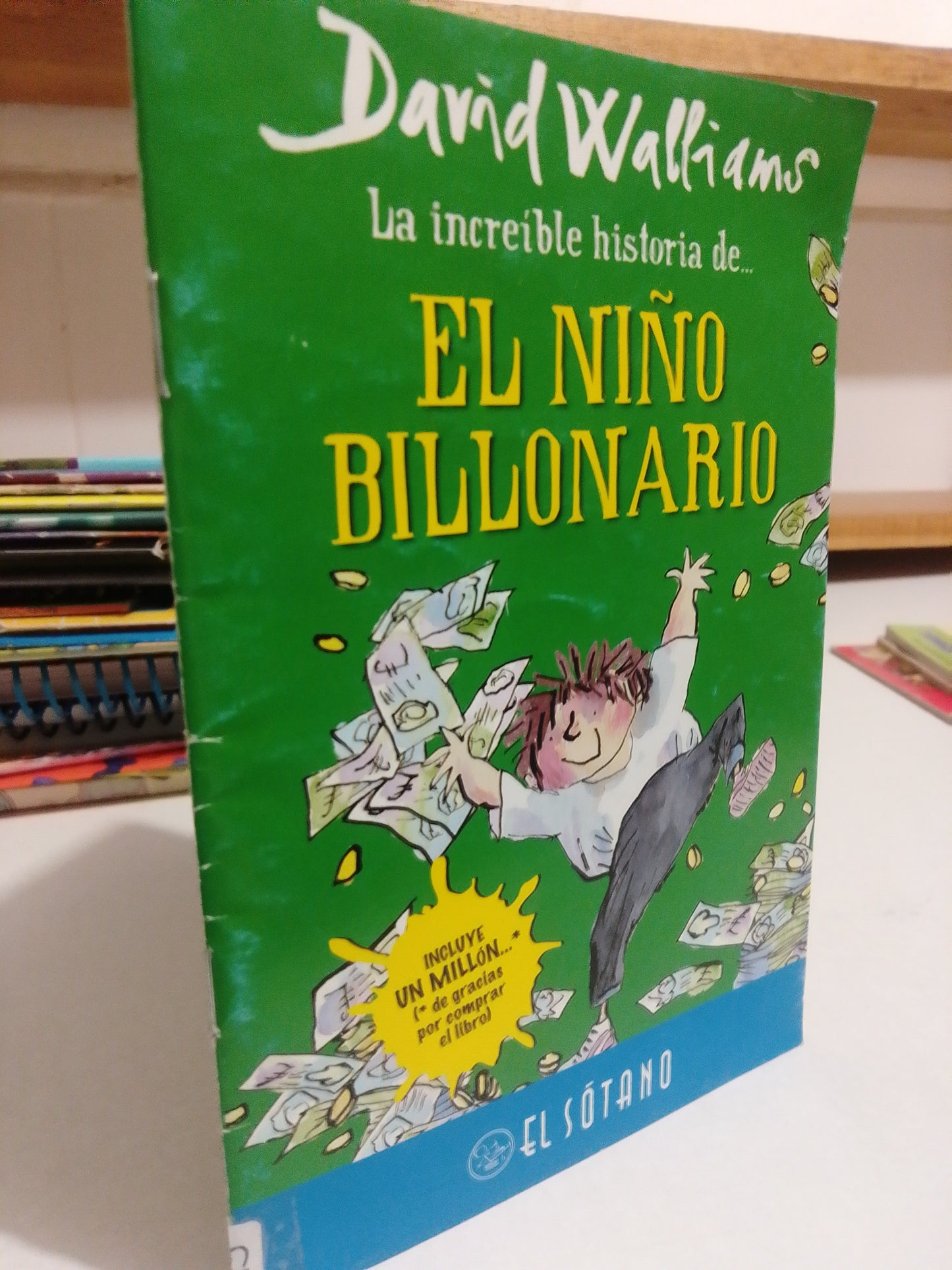 LA INCREIBLE HISTORIA DEL NIÑO BILLONARIO POR DAVID WALLIAMS USADO INFANTIL JUAREZ