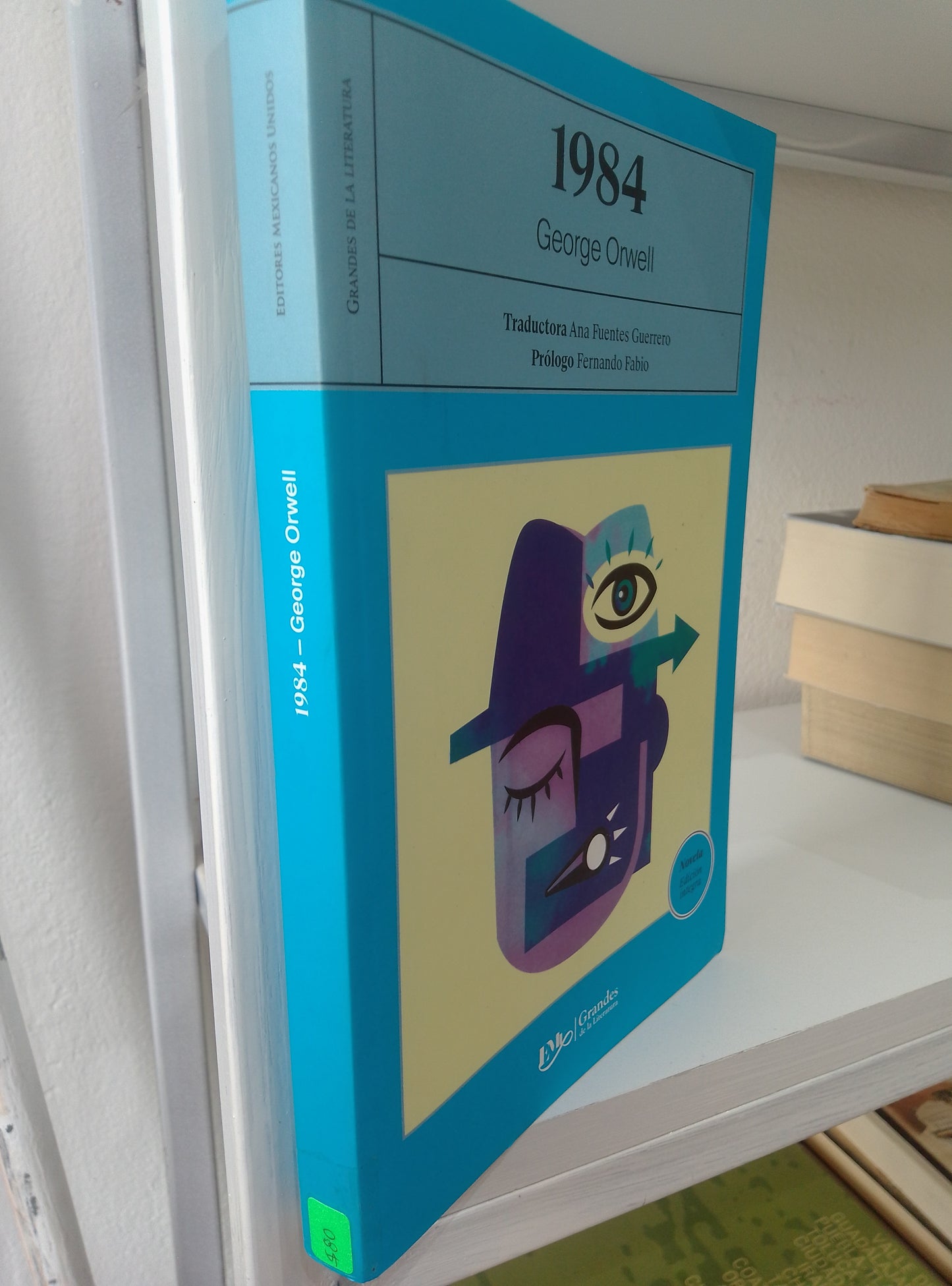 1984 GEORGE ORWELL USADO NOVELAS JUAREZ 515