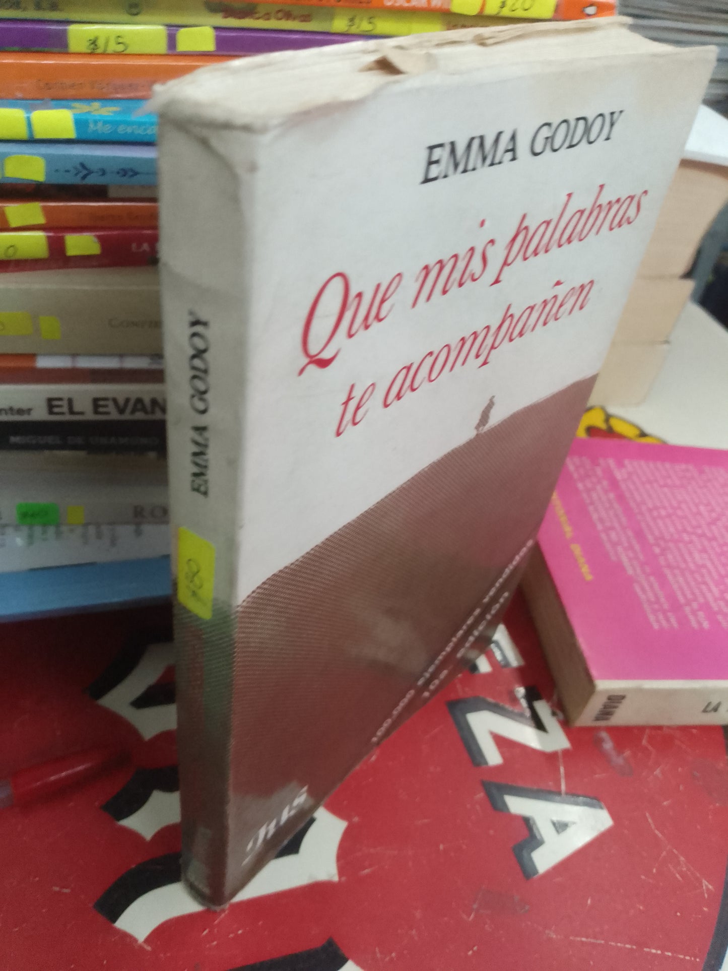 QUE MIS PALABRAS TE ACOMPAÑEN POR EMMA GODOY USADO NOVELA LITERARIO 207