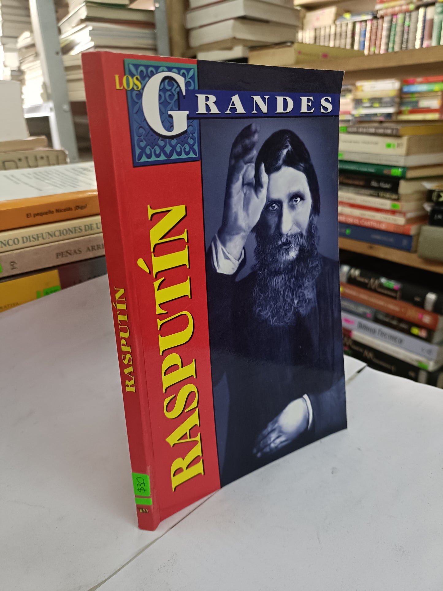 RASPUTIN POR ROBERTO MARES USADO HISTORIA LITERARIO 207