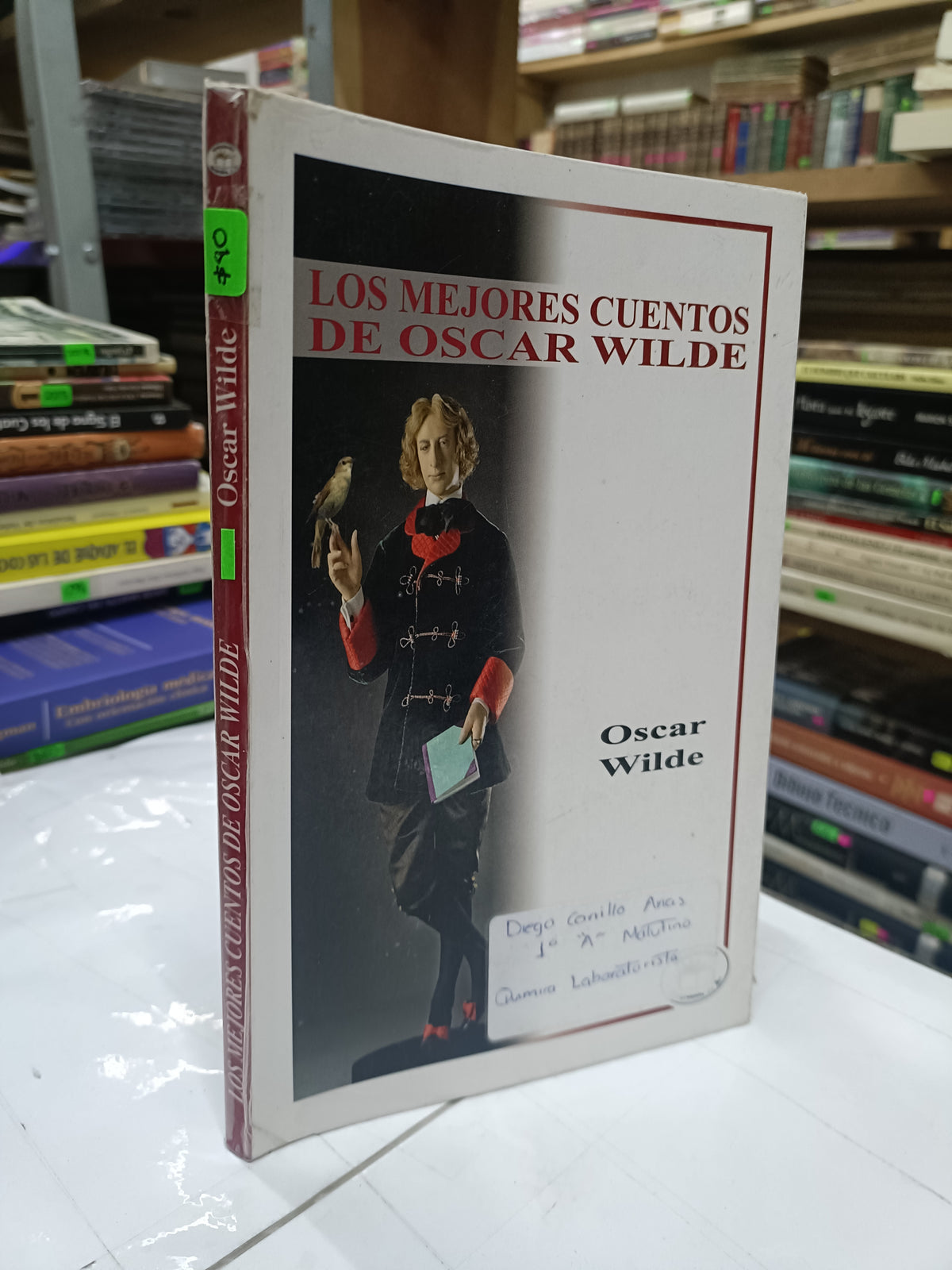 LOS MEJORES CUENTOS DE OSCAR WILDE POR OSCAR WILDE USADO NOVELA LITERARIO 207