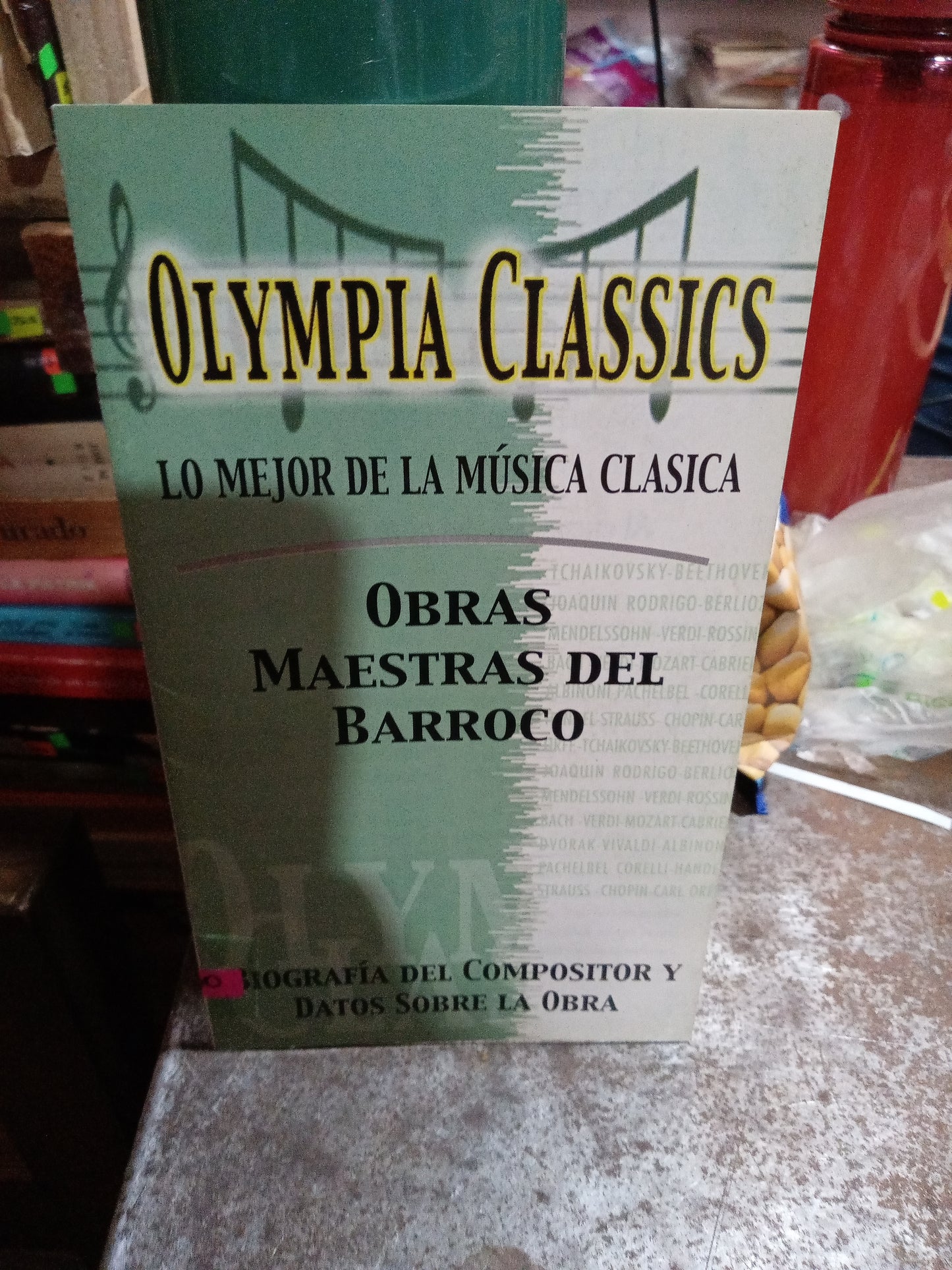 OLYMPIA CLASSICS OBRAS MAESTRAS DEL BARROCO USADO MUSICA ALDAMA