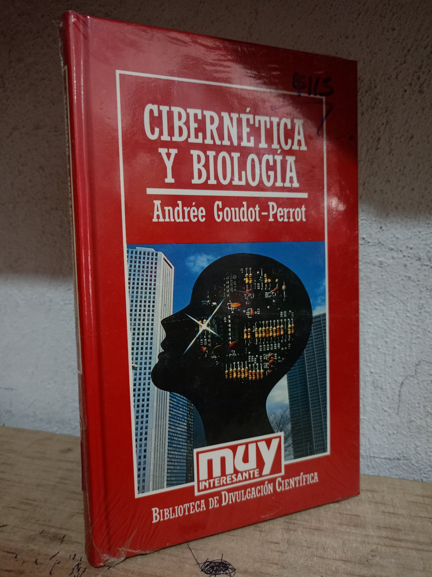 CIBERNÉTICA Y BIOLOGIA POR ANDREE GOUDOT PERROT USADO CIENCIA LITERARIO 305
