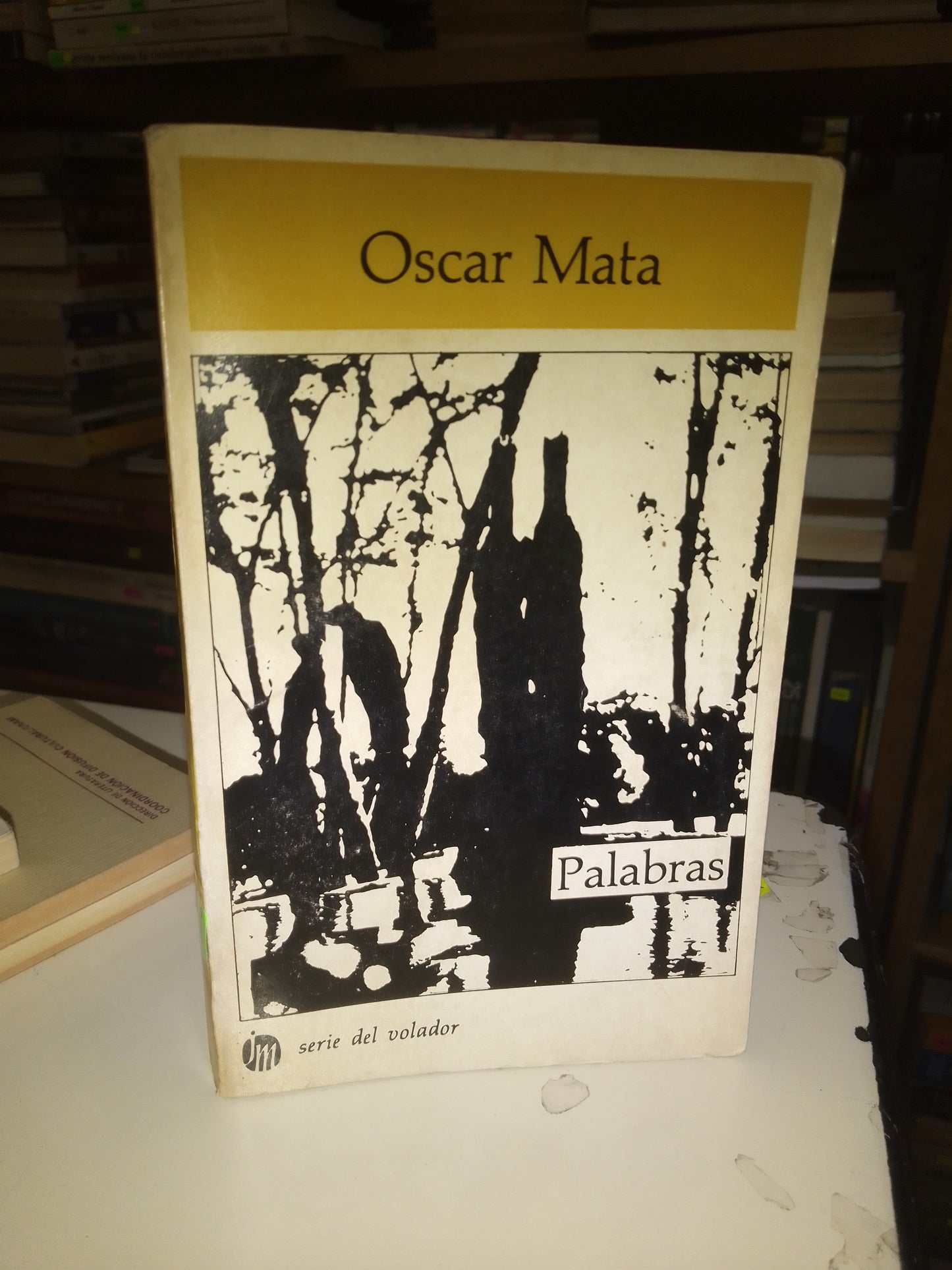 PALABRAS POR ÓSCAR MATA USADO NOVELA LITERARIO 207