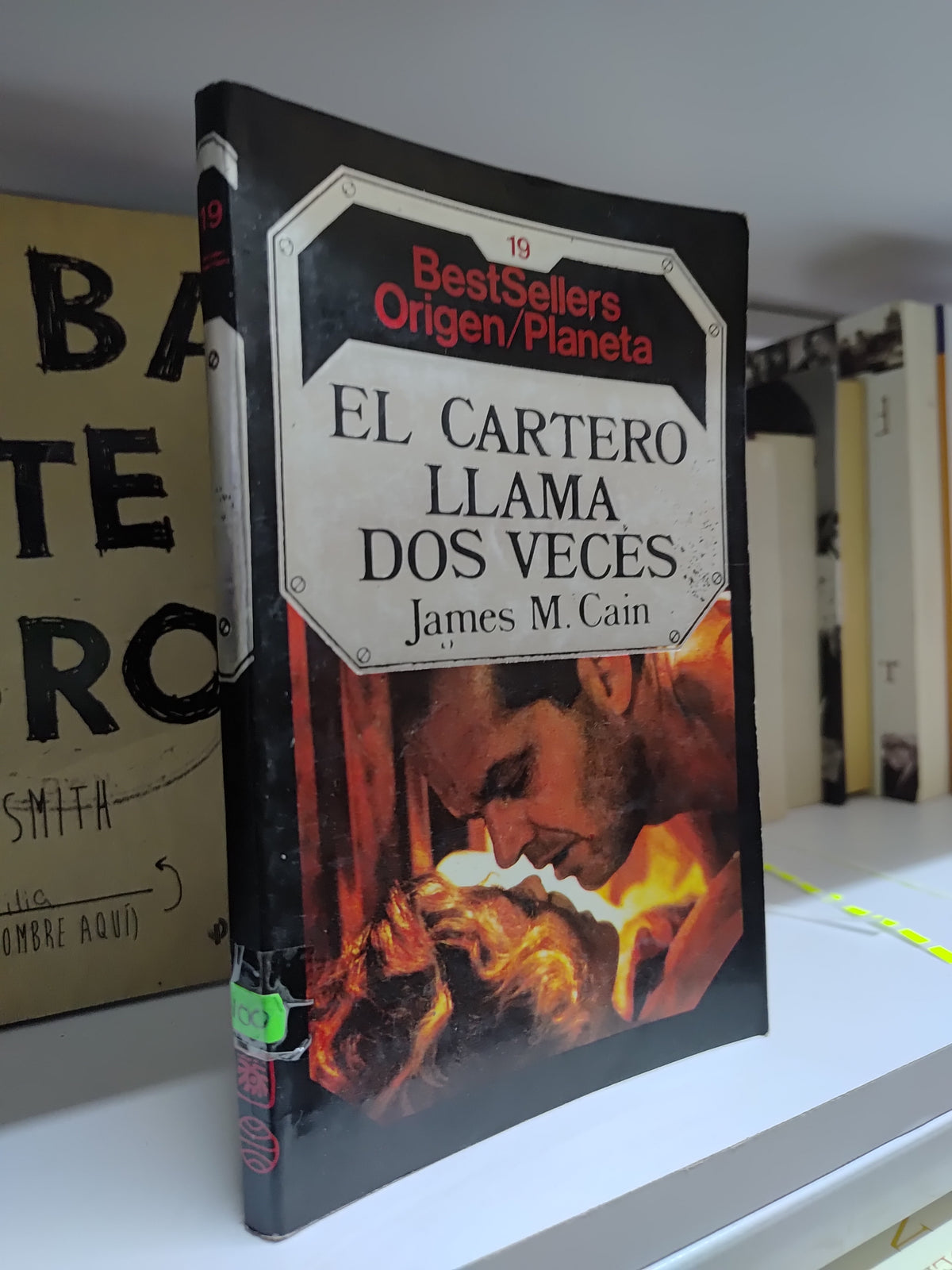 EL CARTERO LLAMA DOS VECES POR JAME M. CAIN USADO NOVELAS JUAREZ 507